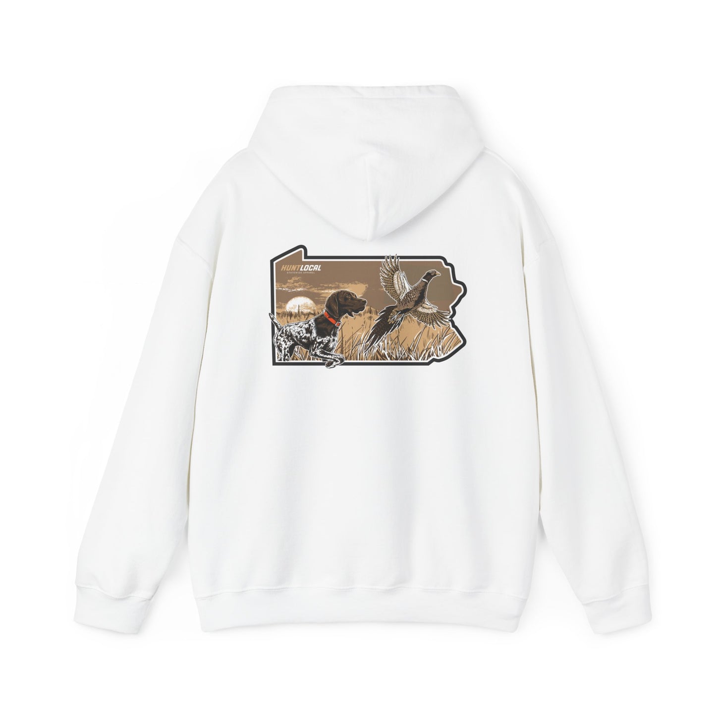 Pennsylvania - Upland Bird Dog Hoodie (back)