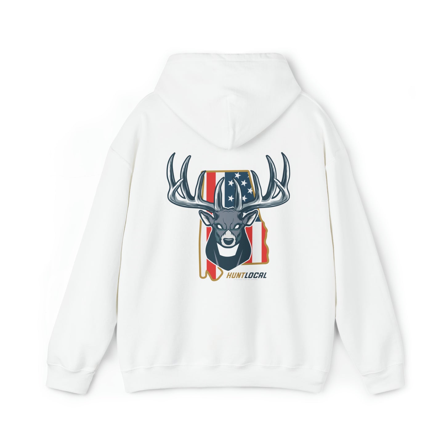 Alabama - USA Buck Hoodie (back)