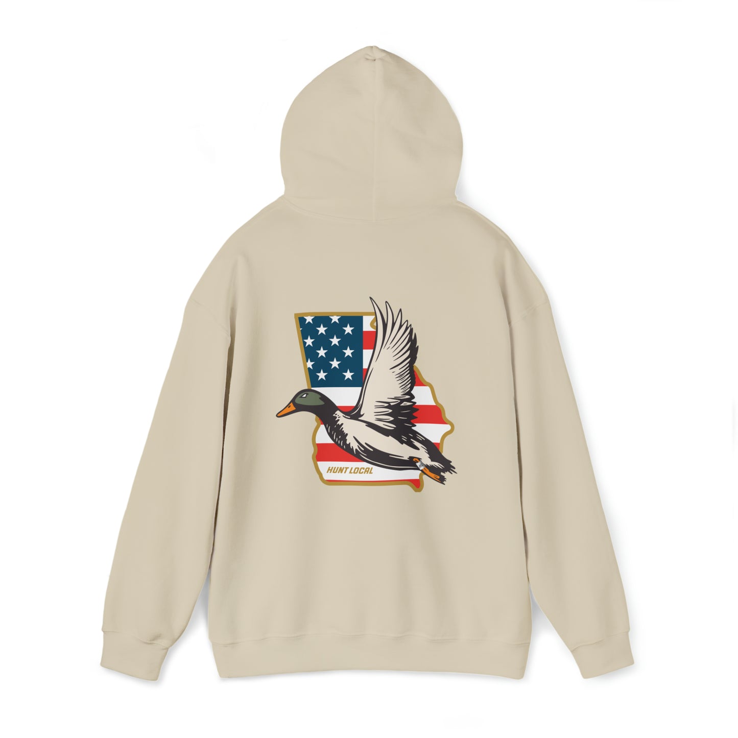 Georgia - USA Waterfowl Hoodie (back)