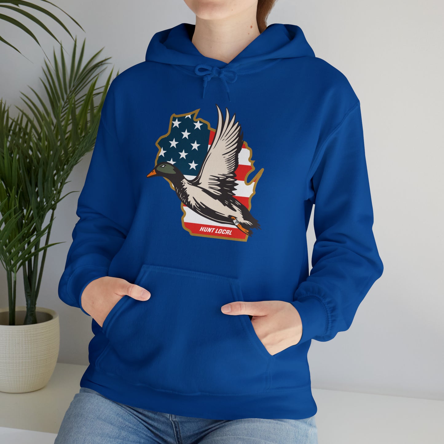 Wisconsin - USA Waterfowl Hoodie