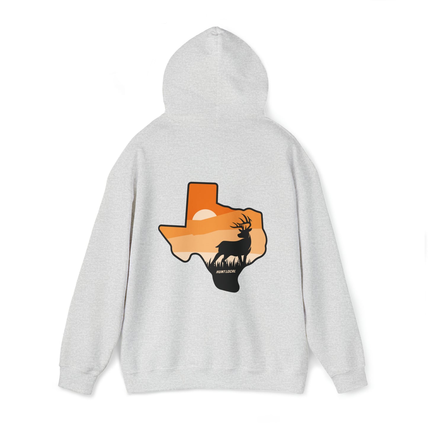 Texas - Sunset Buck Hoodie (back)