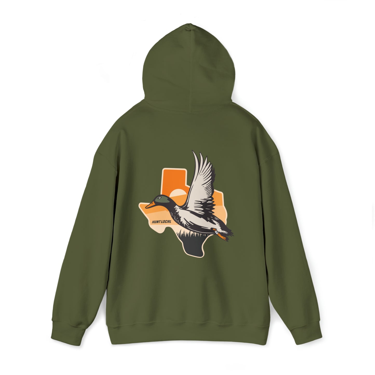 Texas - Sunset Waterfowl Hoodie (back)