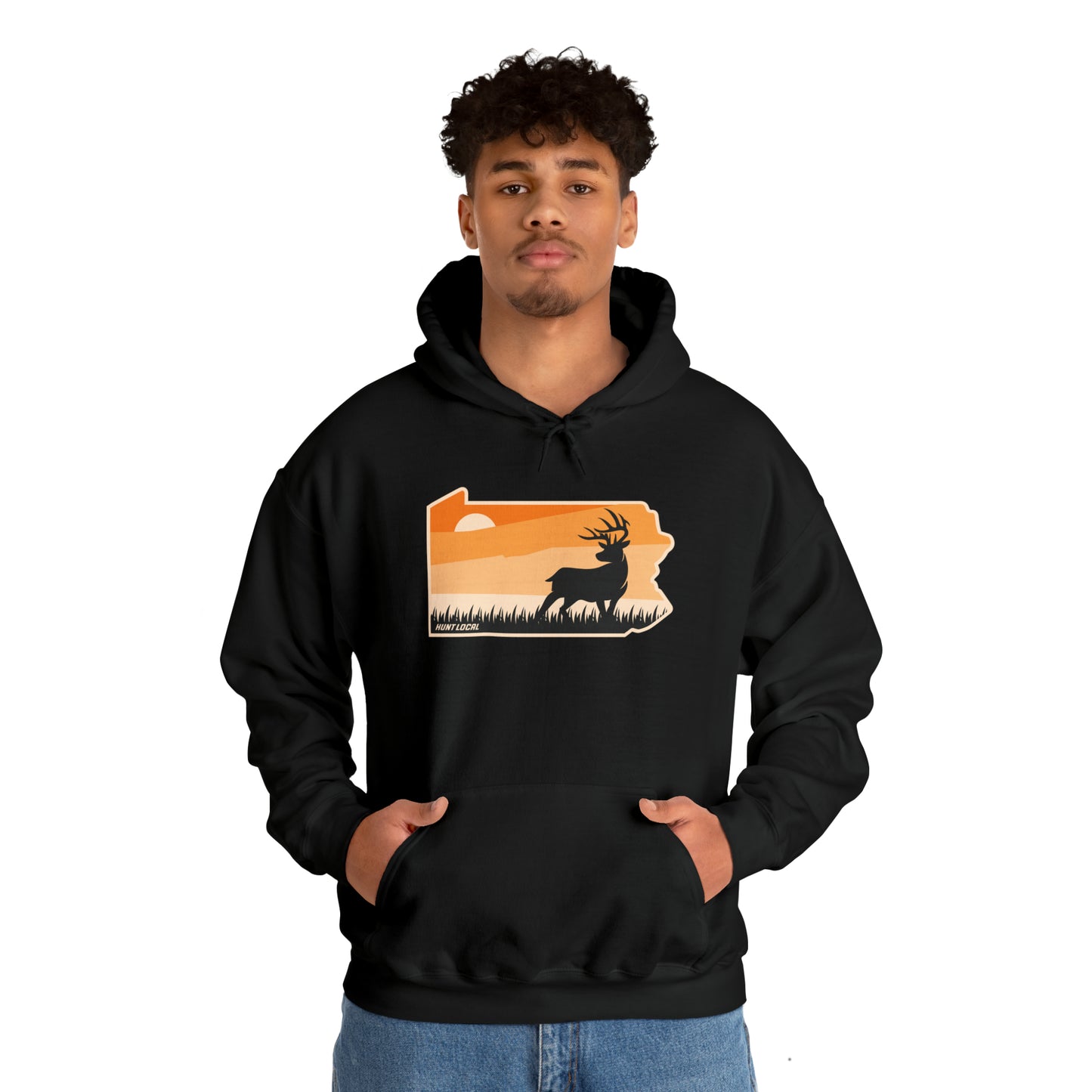 Pennsylvania - Sunset Buck Hoodie