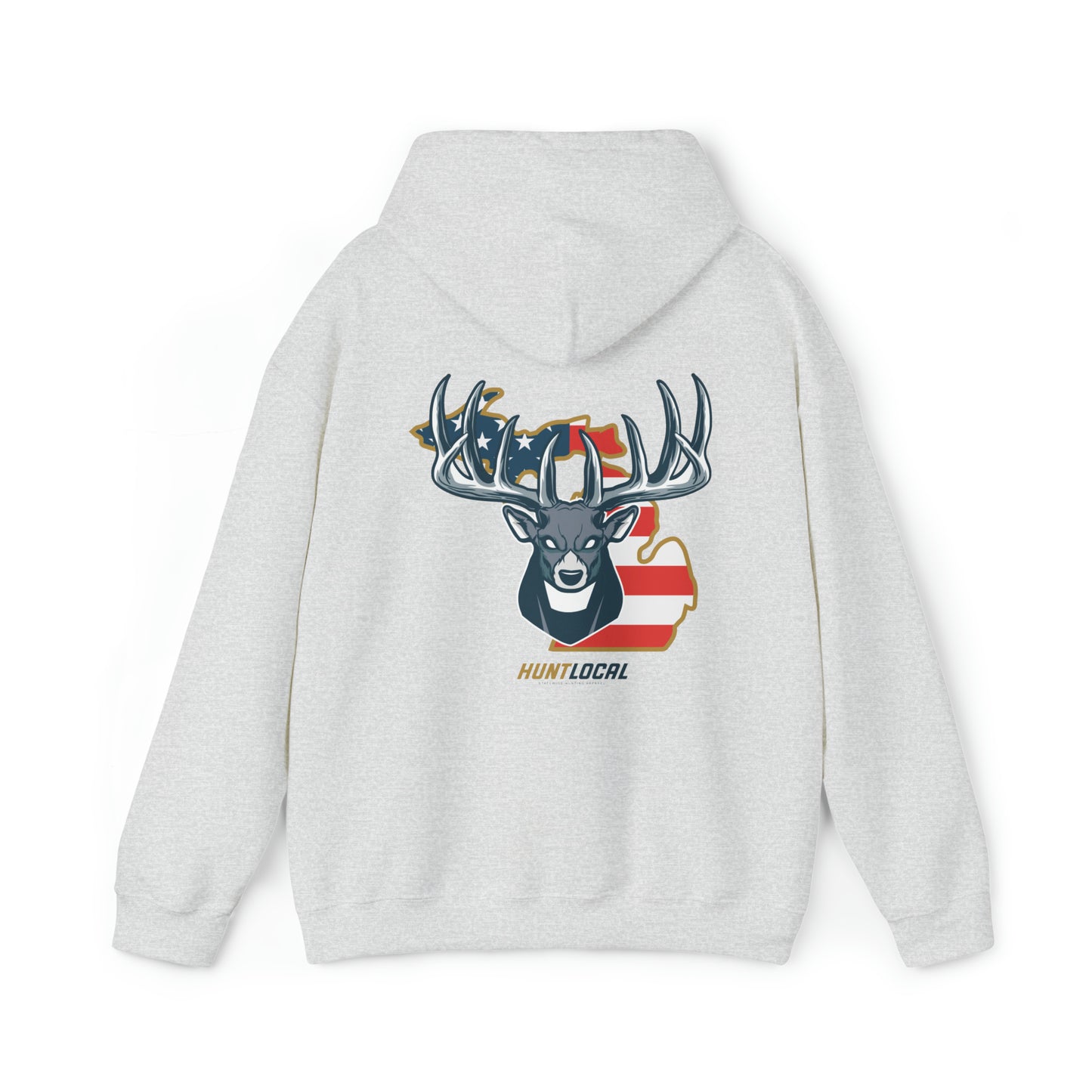 Michigan - USA Buck Hoodie (back)