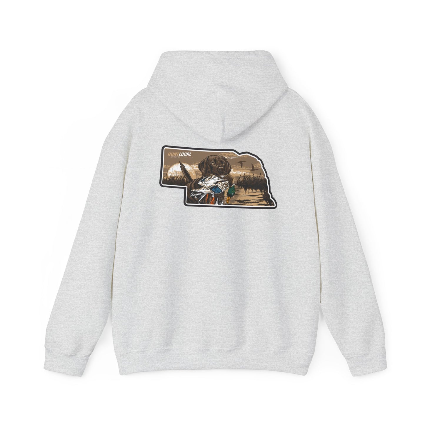 Nebraska - Waterfowl Lab Hoodie (back)