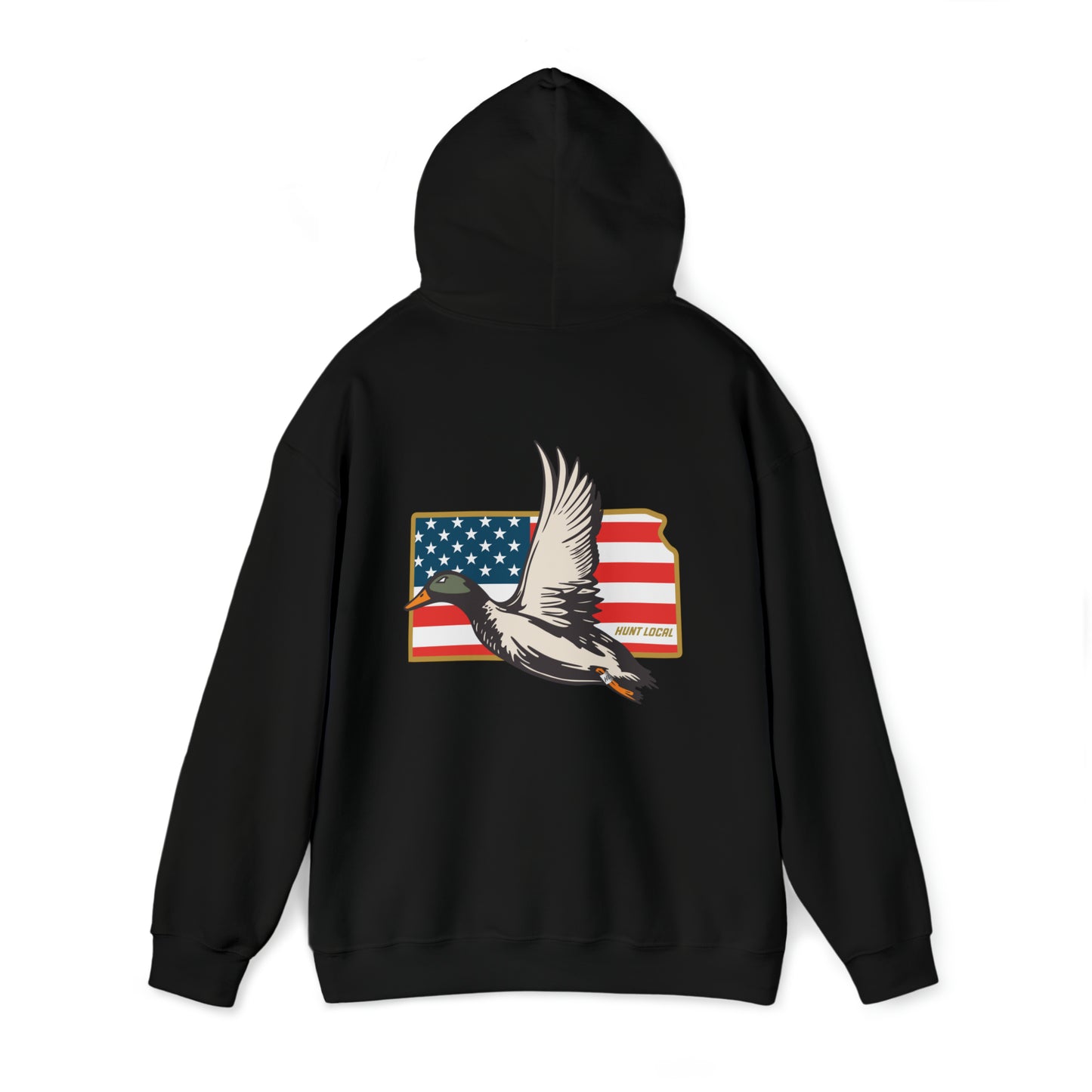 Kansas - USA Waterfowl Hoodie (back)