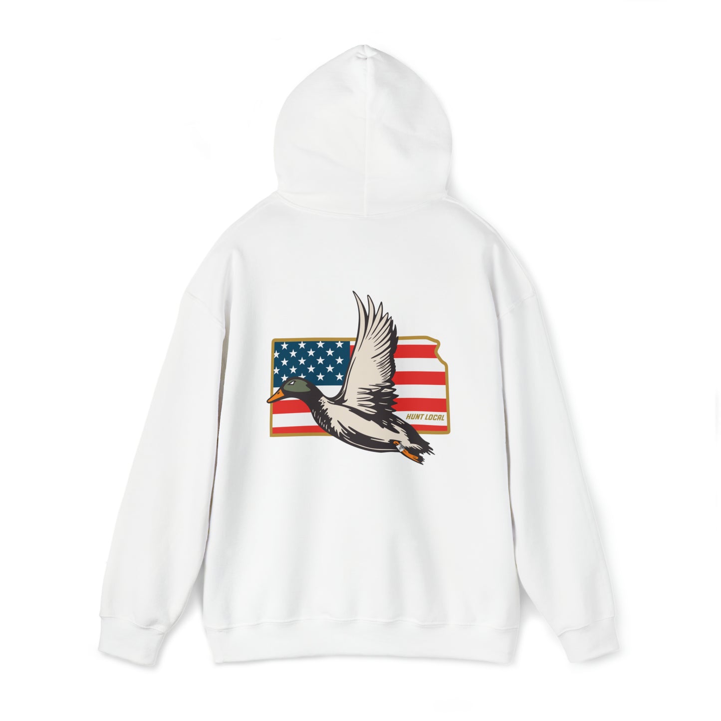 Kansas - USA Waterfowl Hoodie (back)