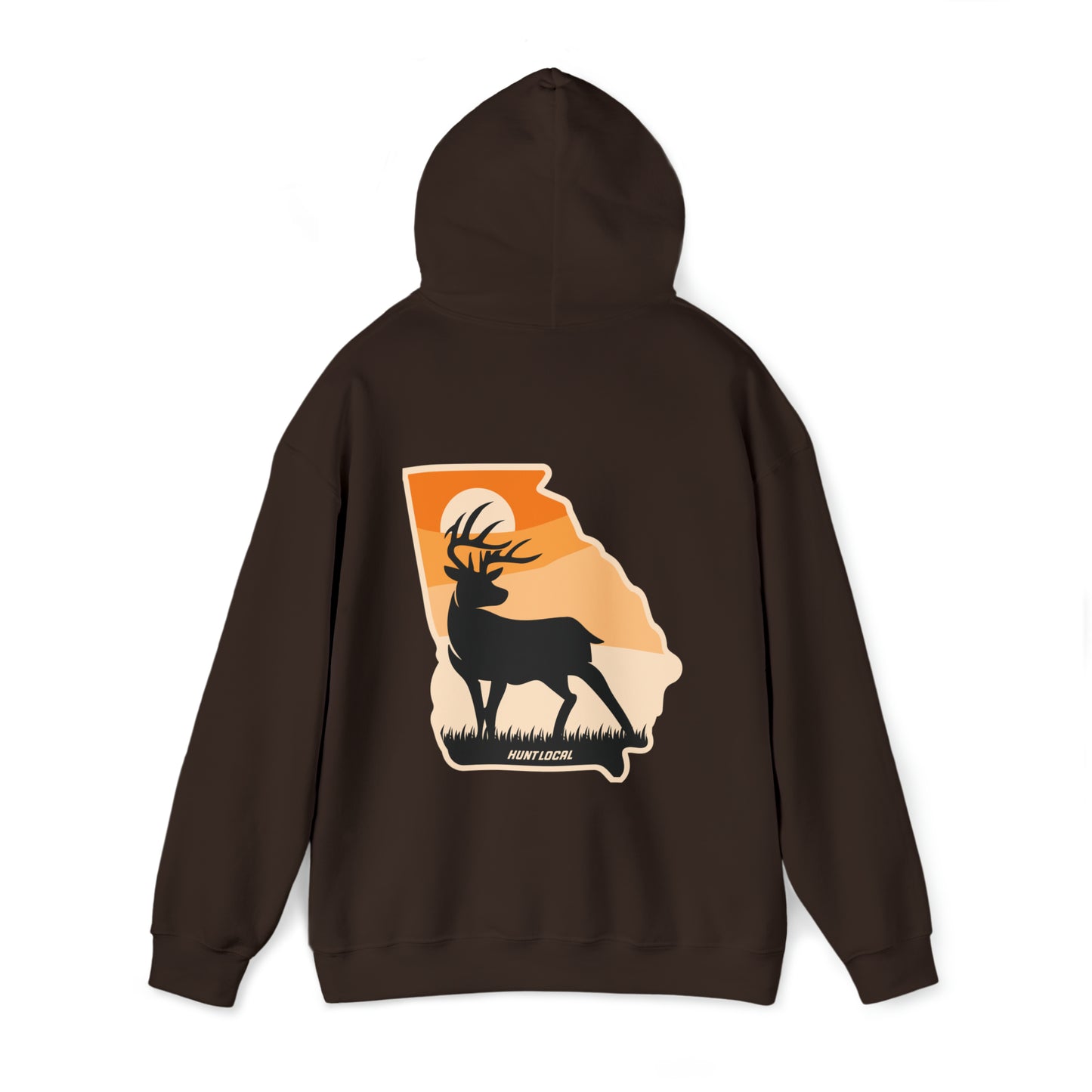 Georgia - Sunset Buck Hoodie (back)