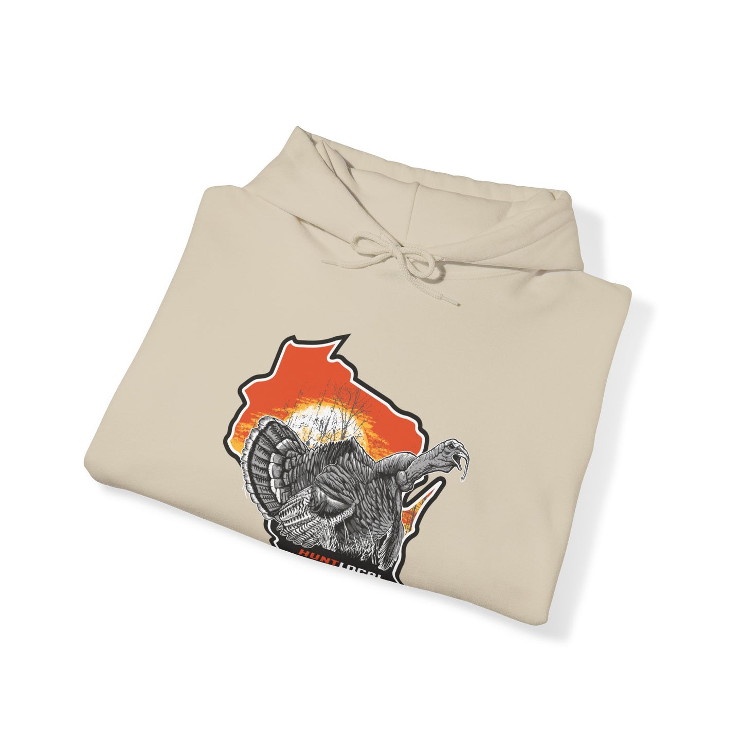 Wisconsin - Sunrise Turkey Hoodie
