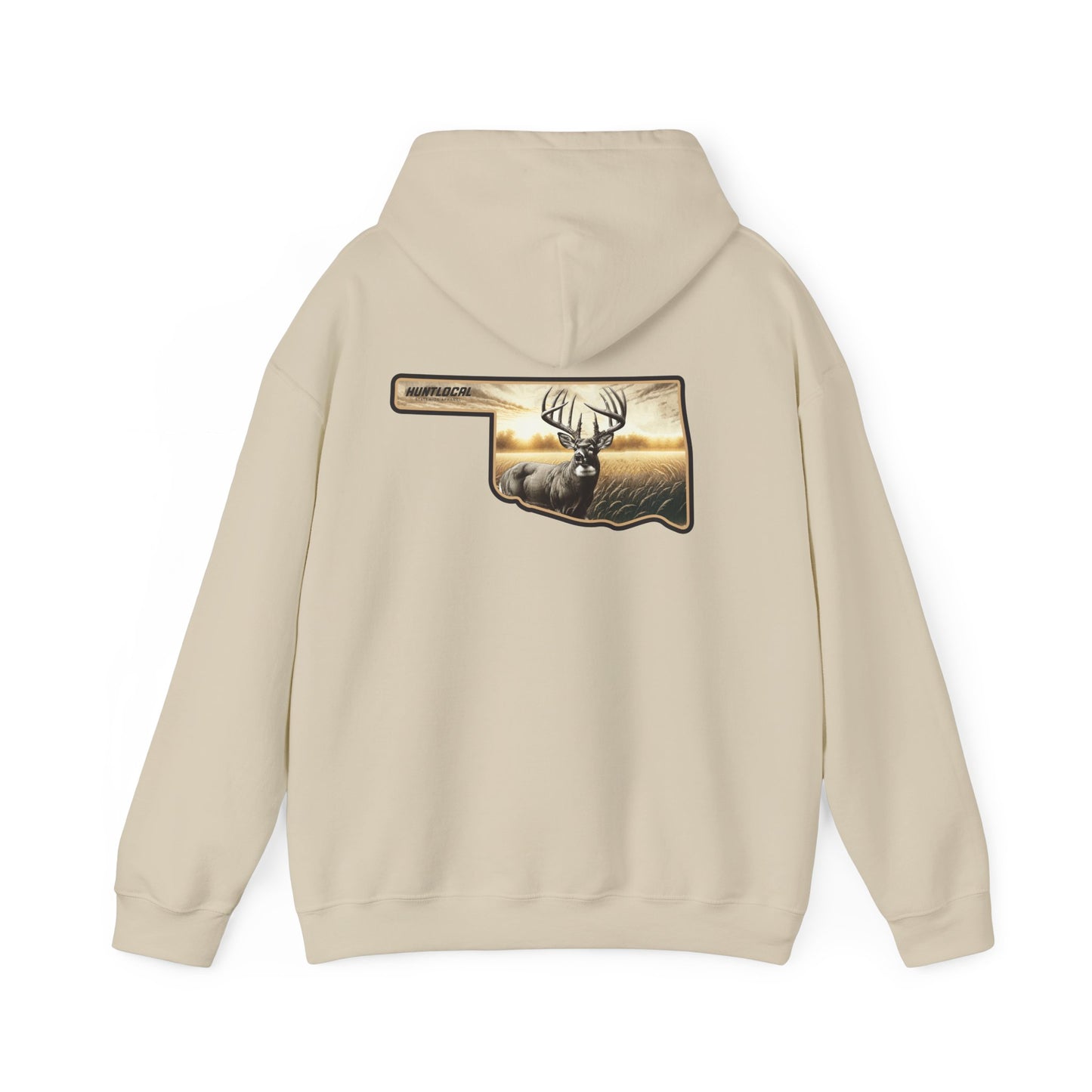 Oklahoma - Whitetail Buck Hoodie (back)
