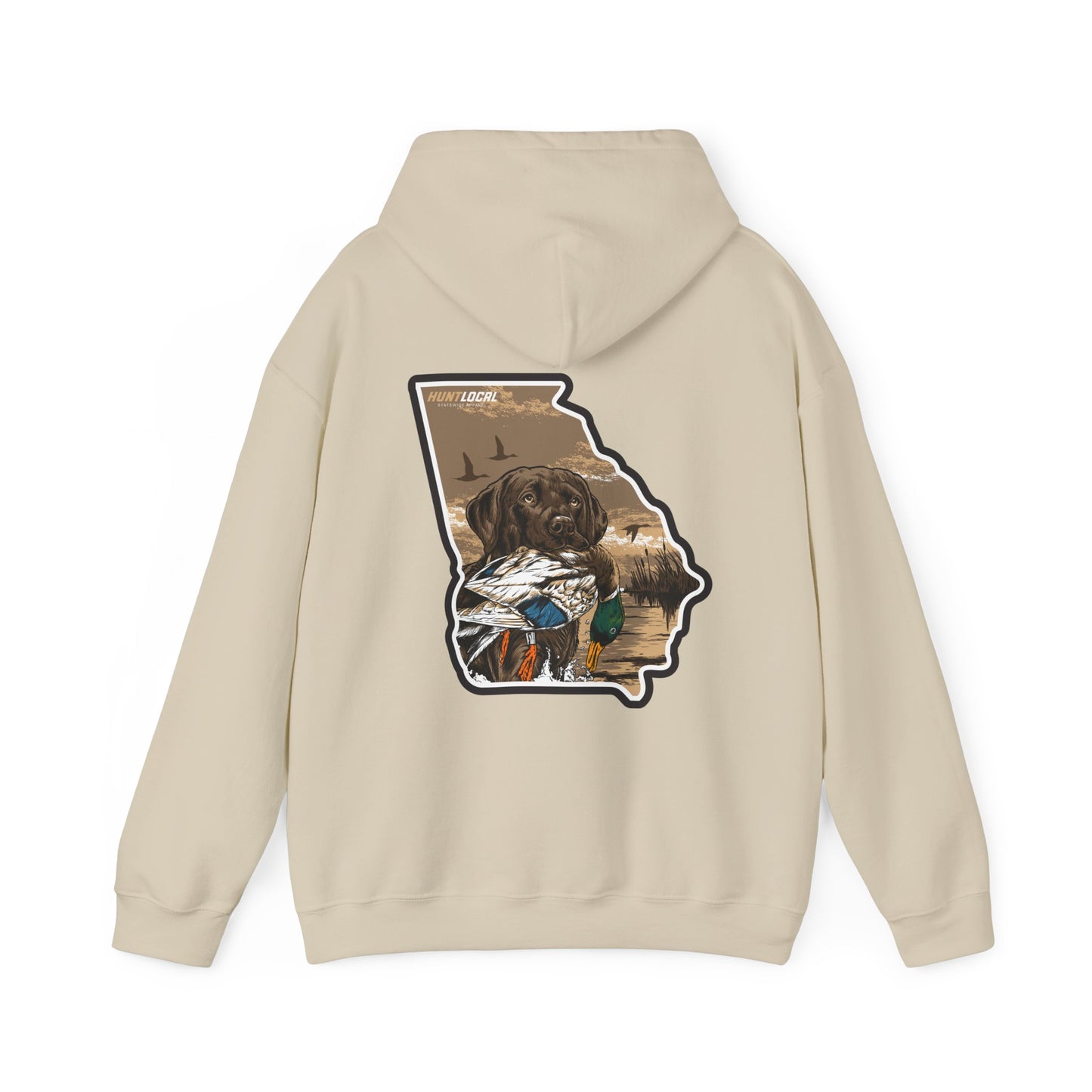 Georgia - Waterfowl Lab Hoodie (back)
