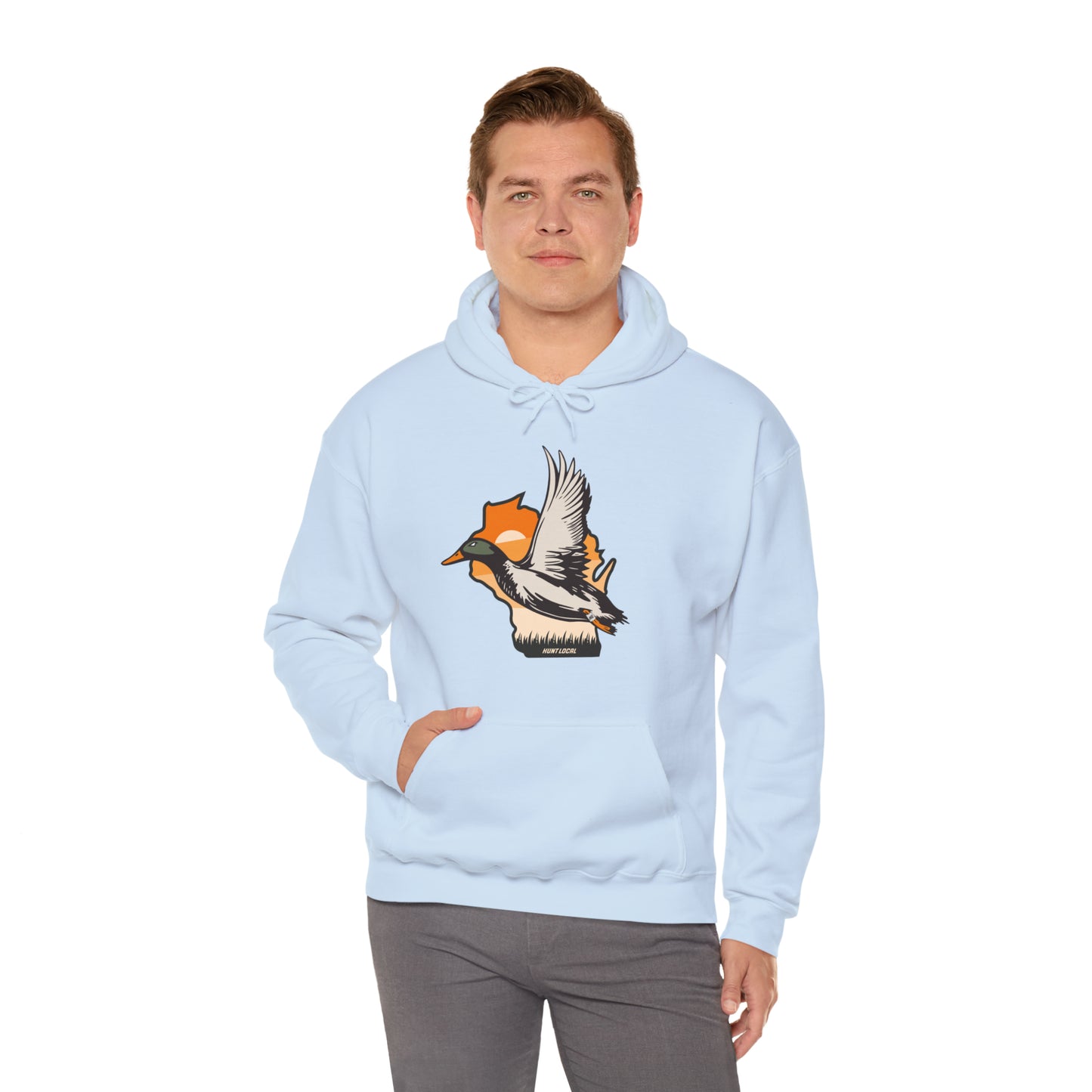 Wisconsin - Hunt Local Waterfowl Hoodie