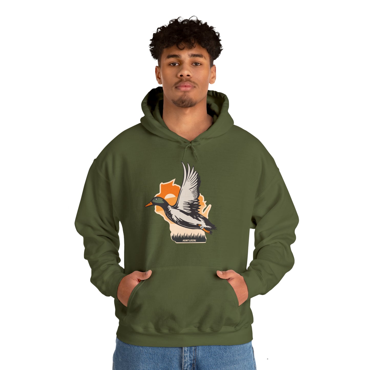 Wisconsin - Hunt Local Waterfowl Hoodie