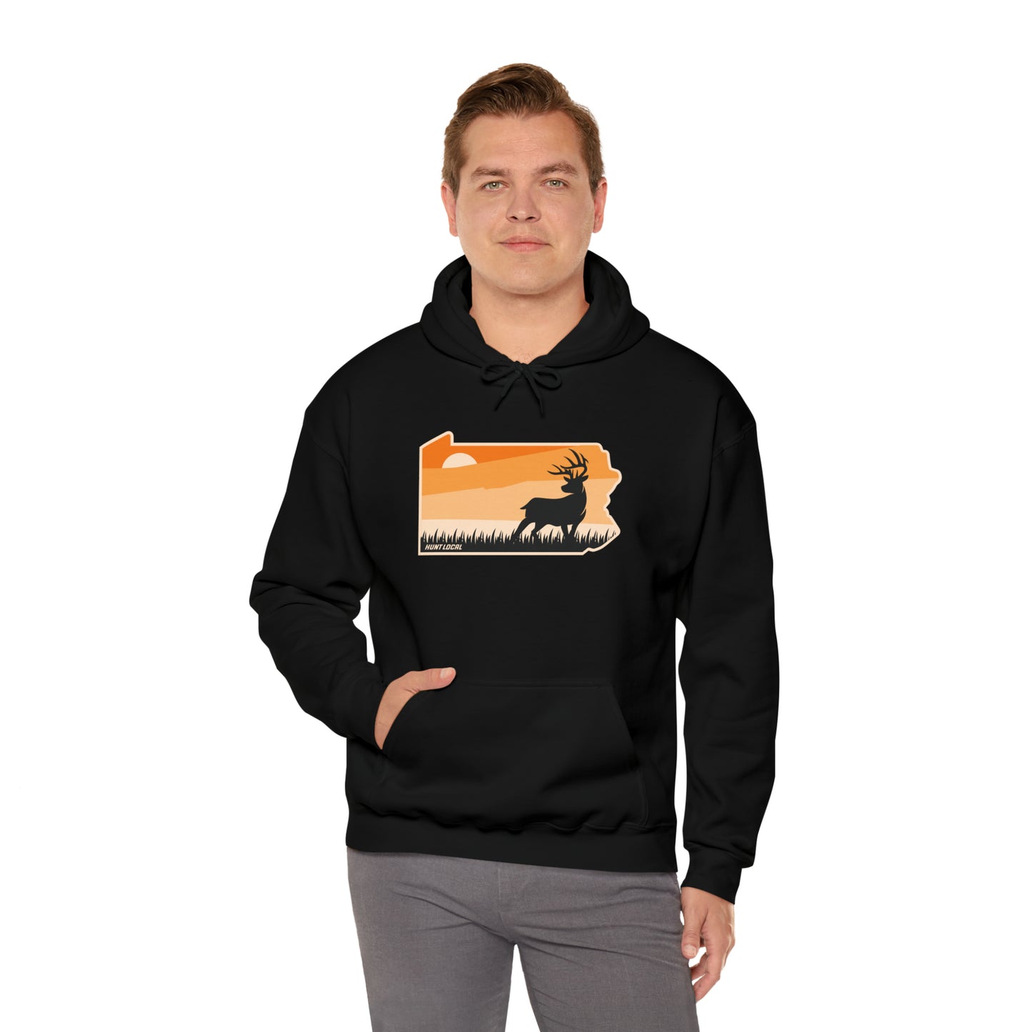 Pennsylvania - Sunset Buck Hoodie