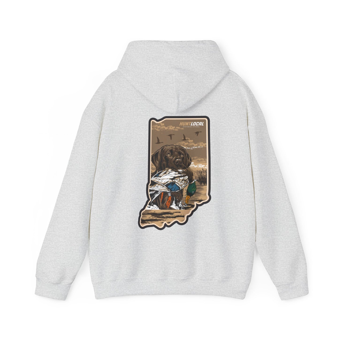 Indiana - Waterfowl Lab Hoodie (back)