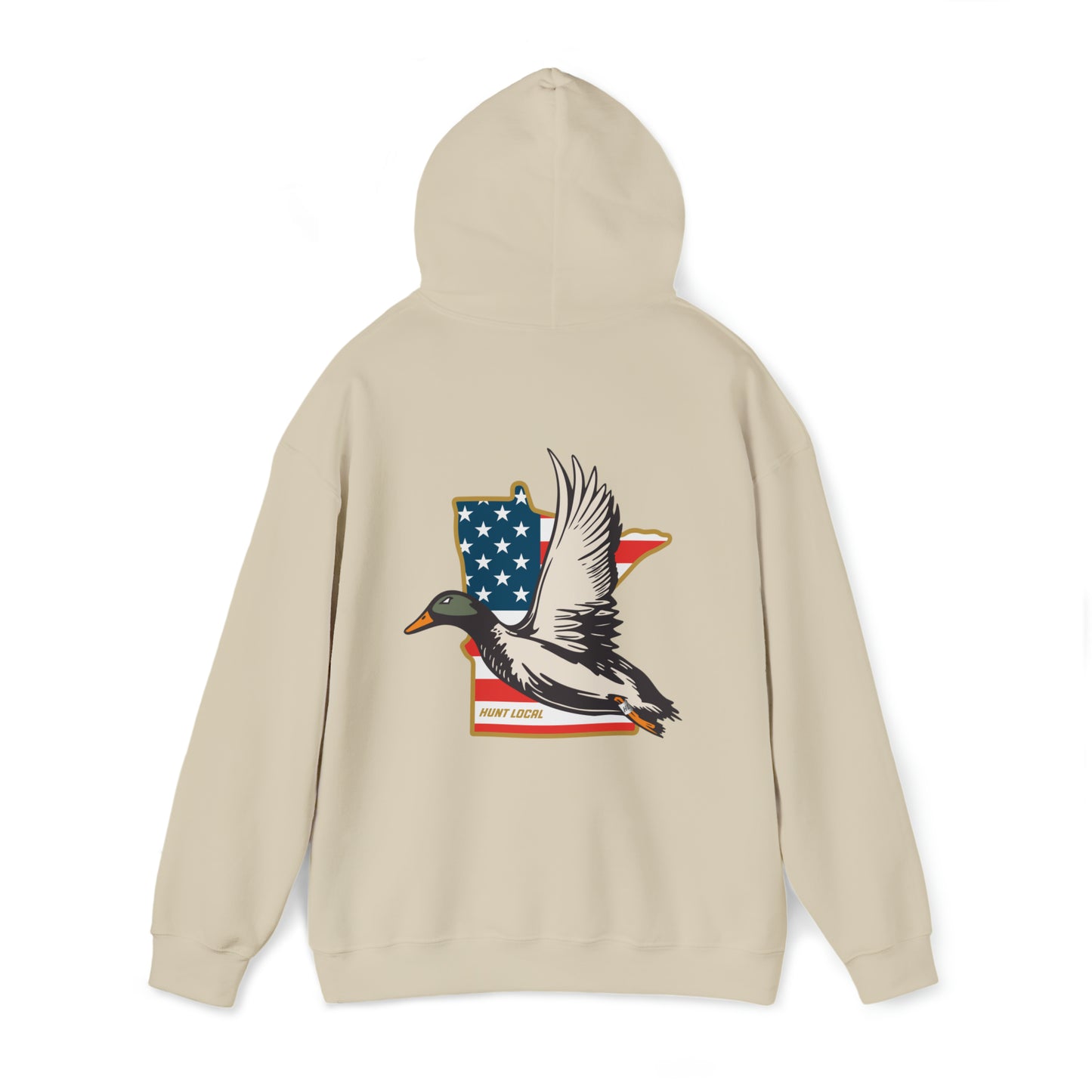 Minnesota - USA Waterfowl Hoodie (back)