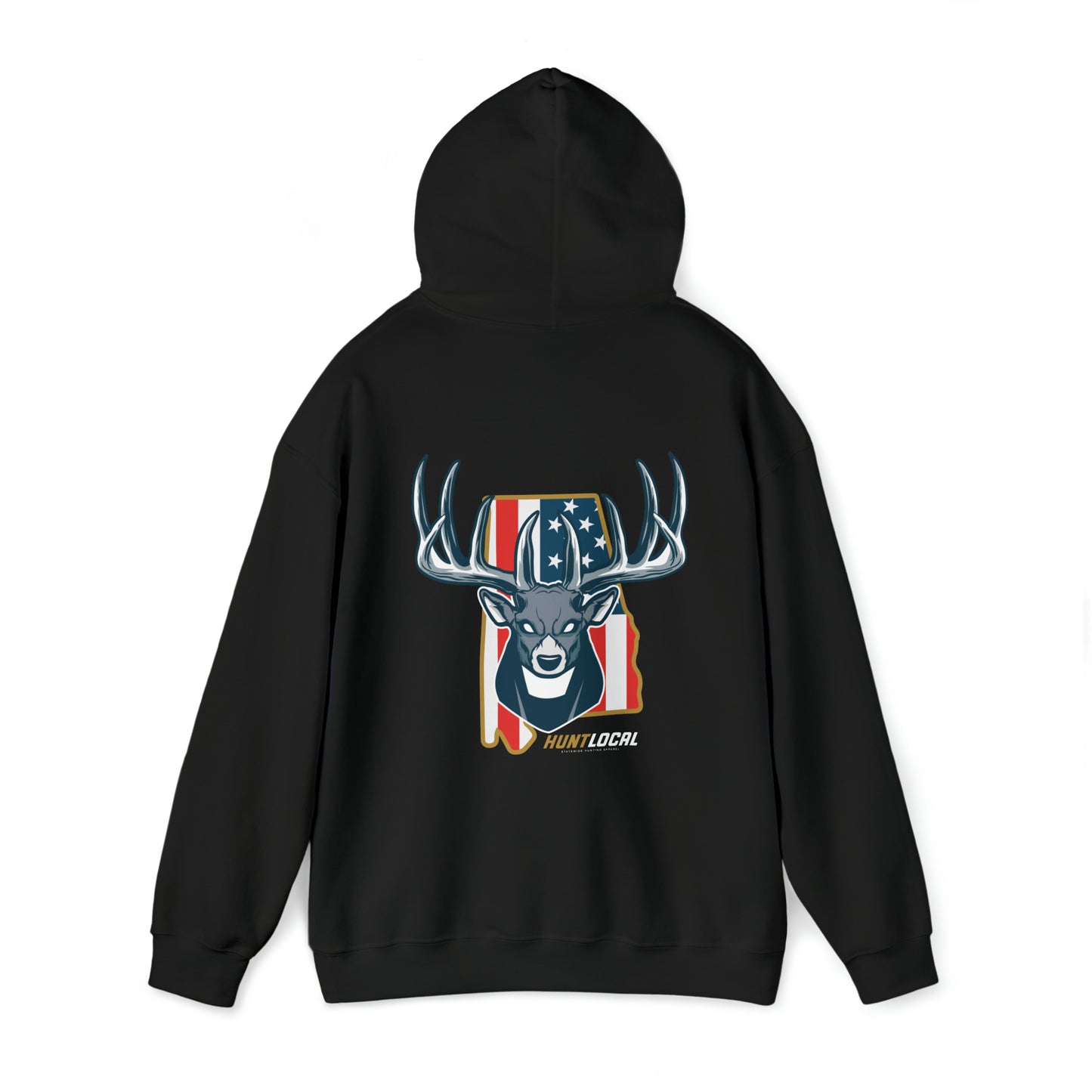 Alabama - USA Buck Hoodie (back)