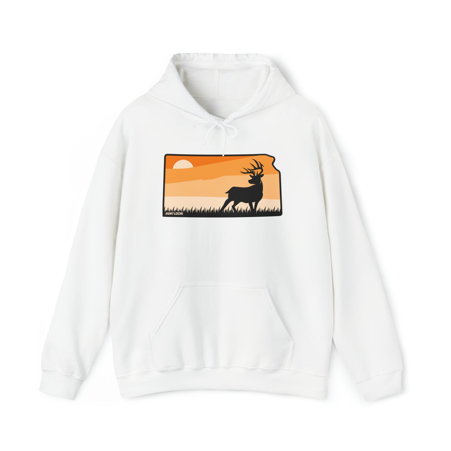 Kansas - Sunset Buck Hoodie
