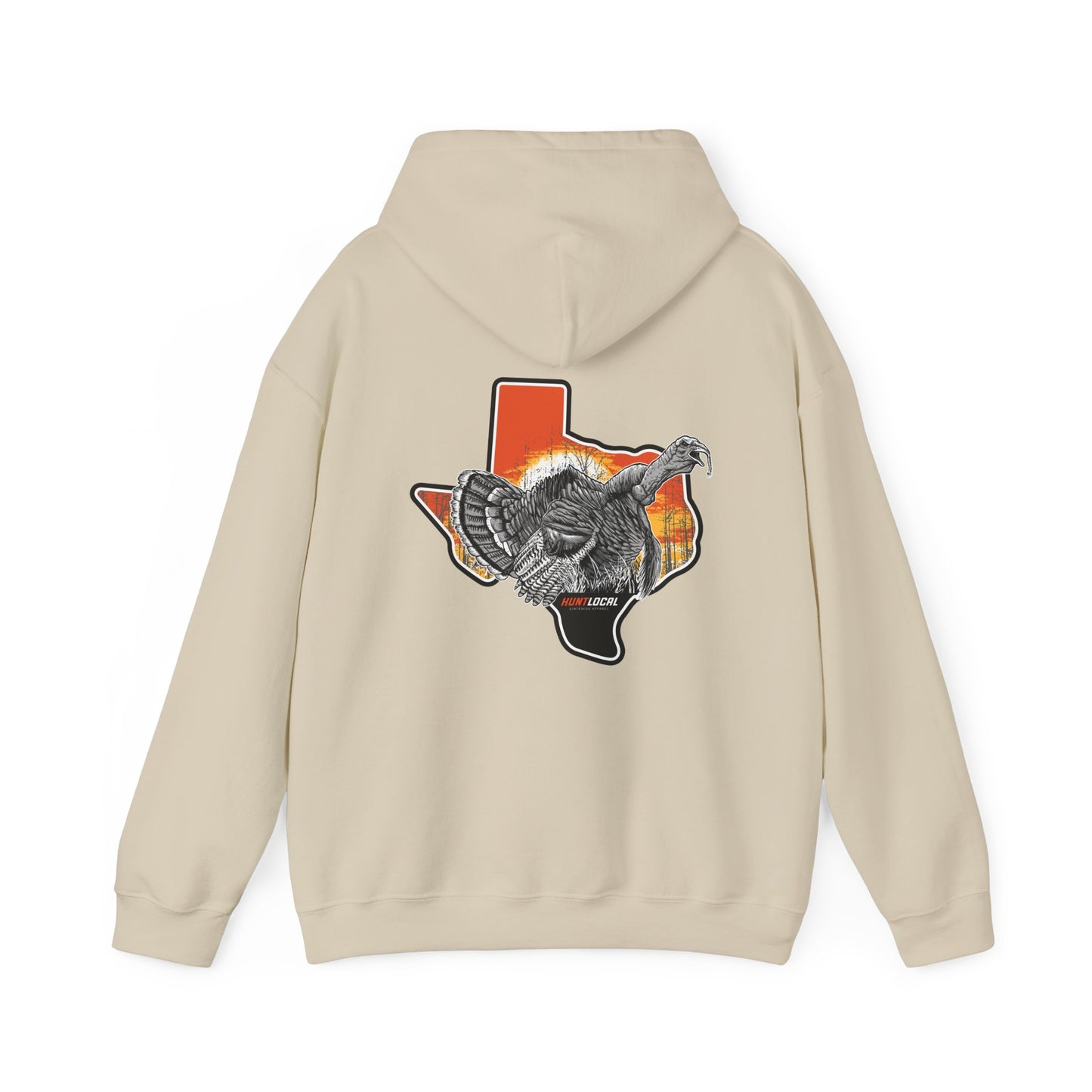 Texas - Sunrise Turkey Hoodie (back)