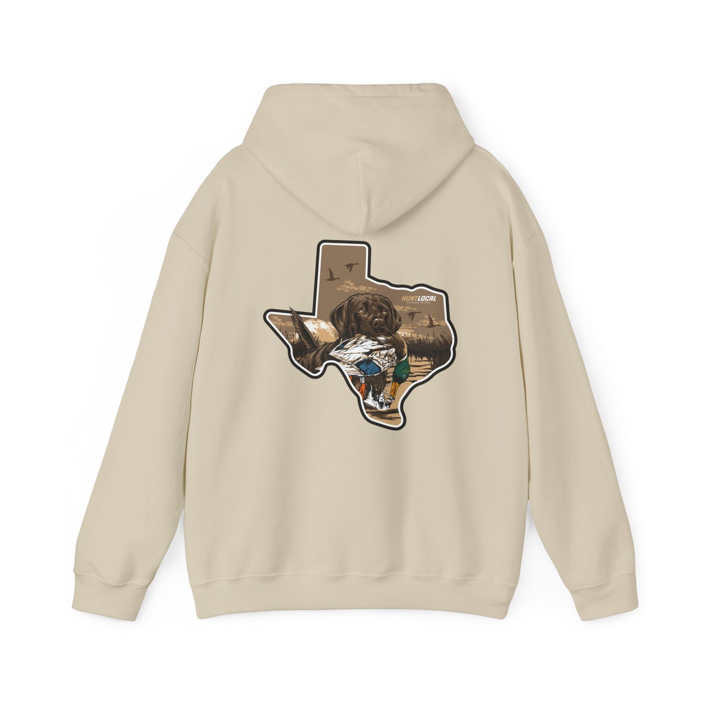 Texas - Waterfowl Lab Hoodie (back)