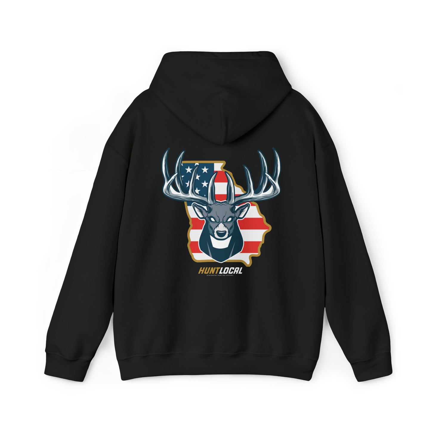 Georgia - USA Buck Hoodie (back)