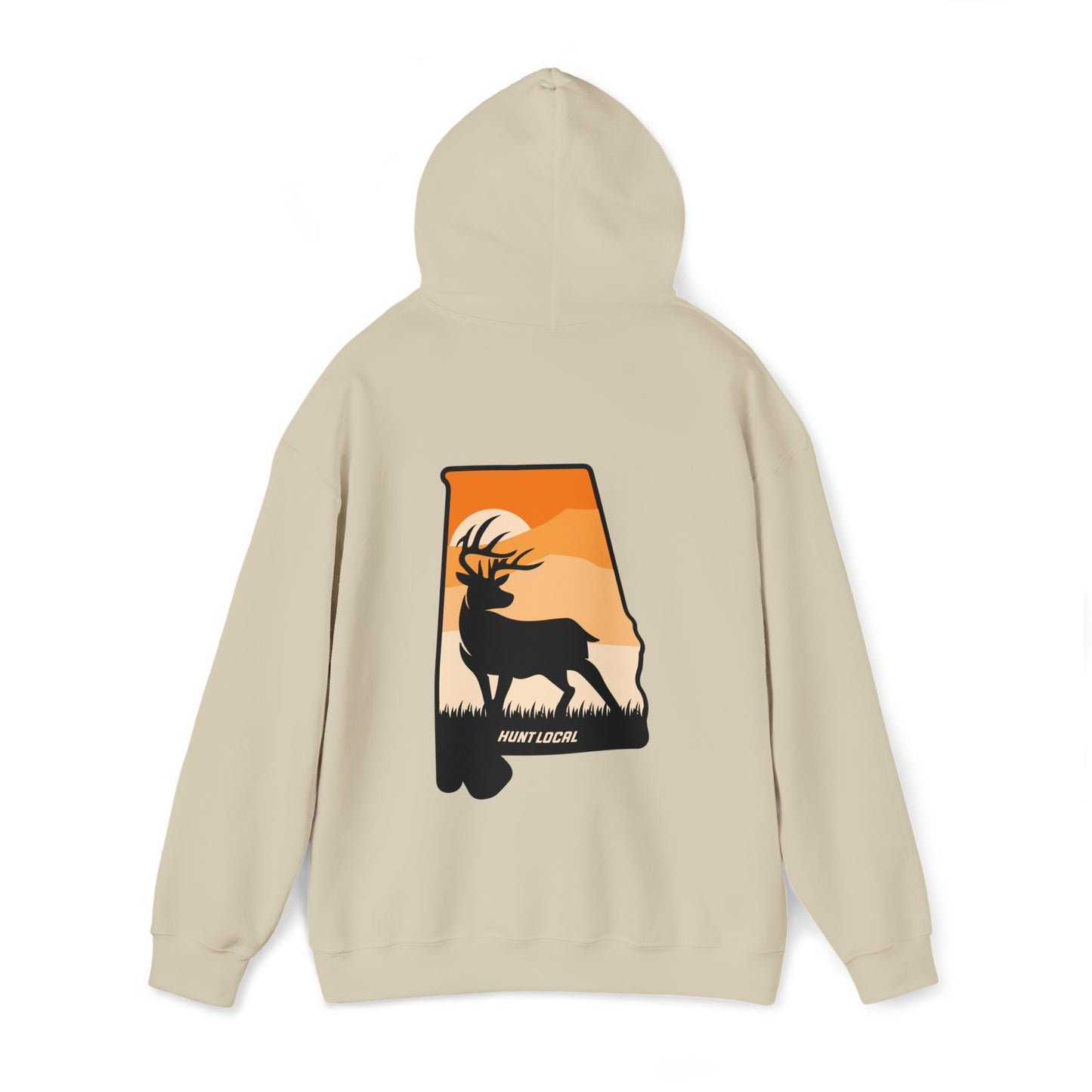 Alabama - Sunset Buck Hoodie (back)