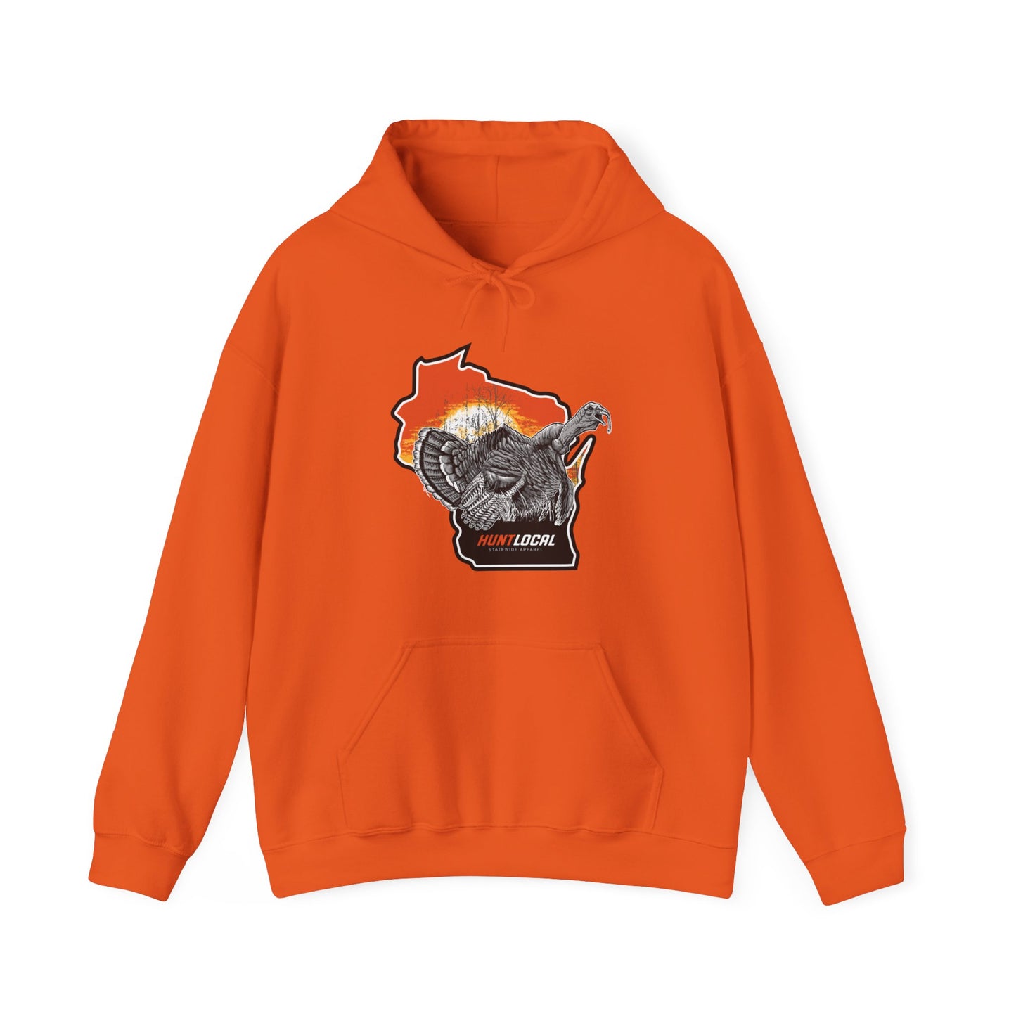 Wisconsin - Sunrise Turkey Hoodie