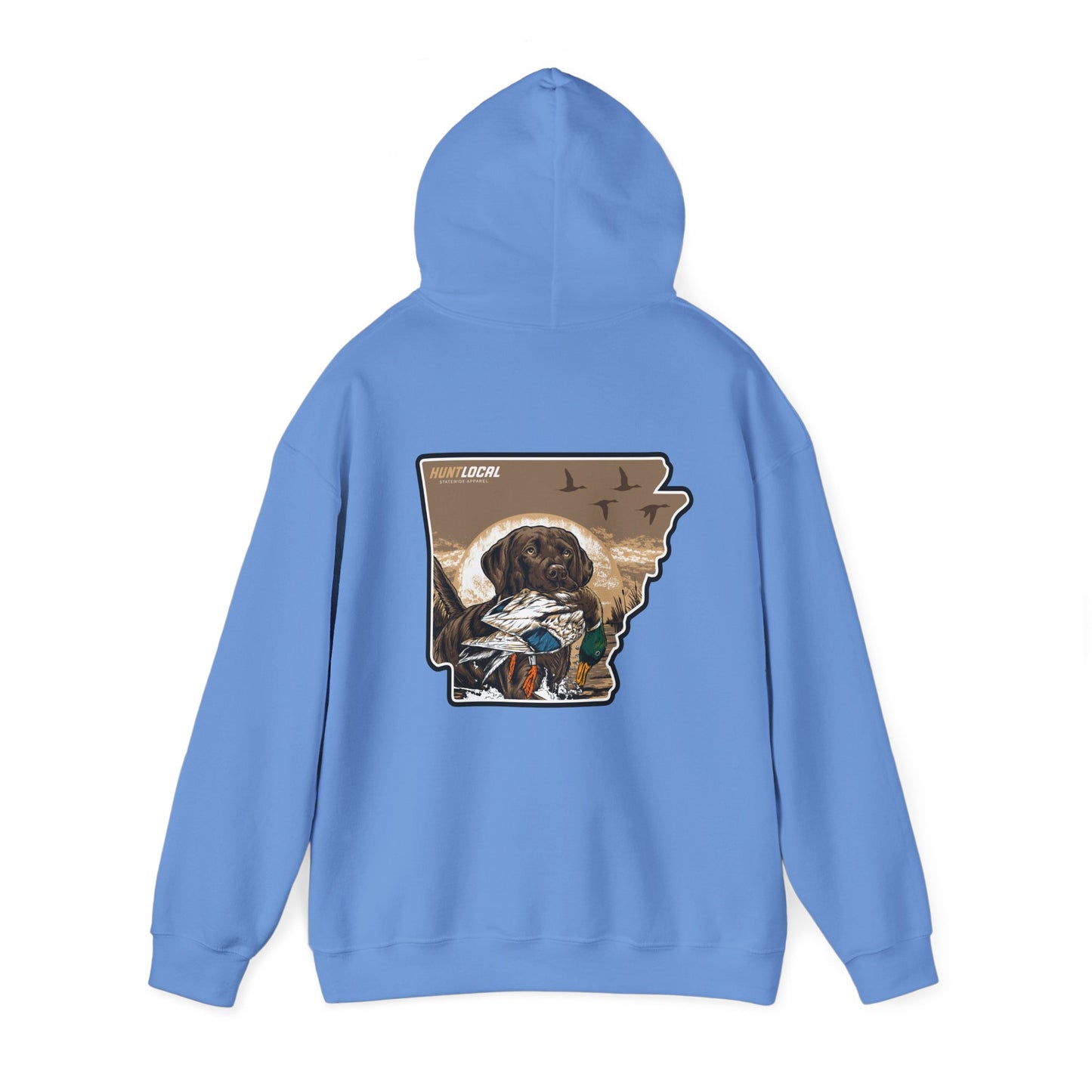 Arkansas - Waterfowl Lab Hoodie (back)