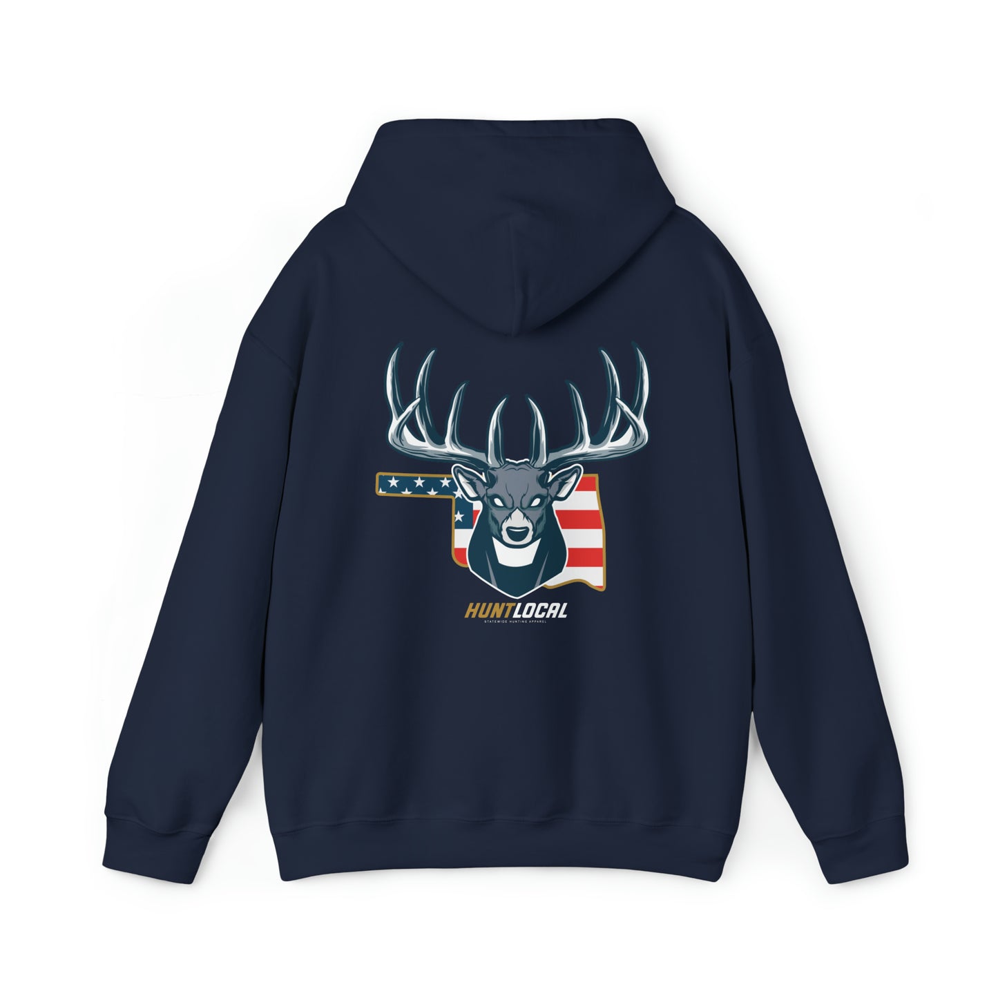 Oklahoma - USA Buck Hoodie (back)
