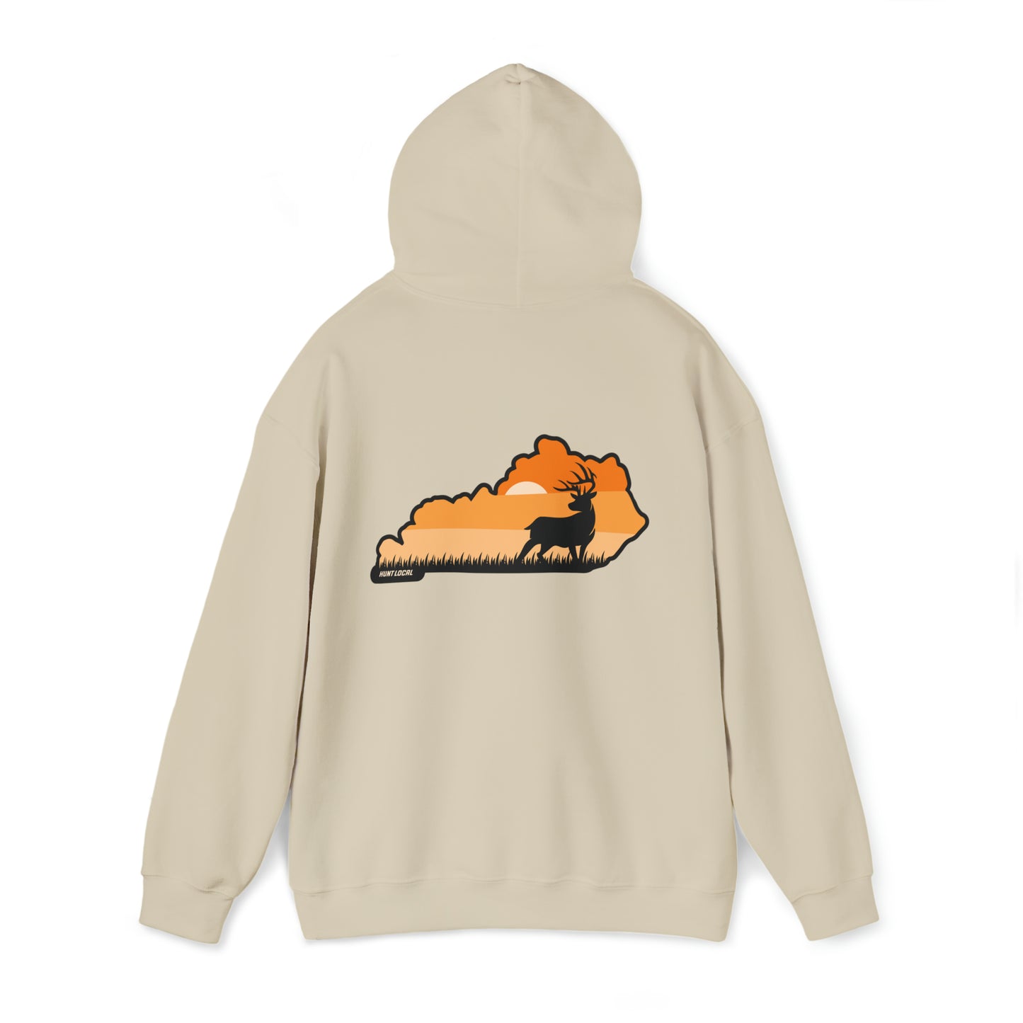 Kentucky - Sunset Buck Hoodie (back)