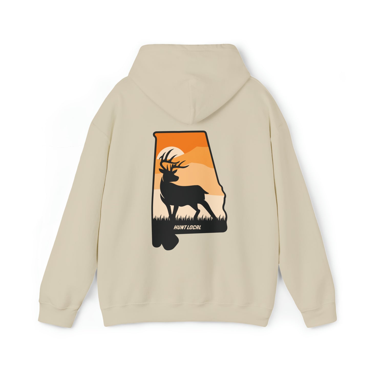 Alabama - Sunset Buck Hoodie (back)