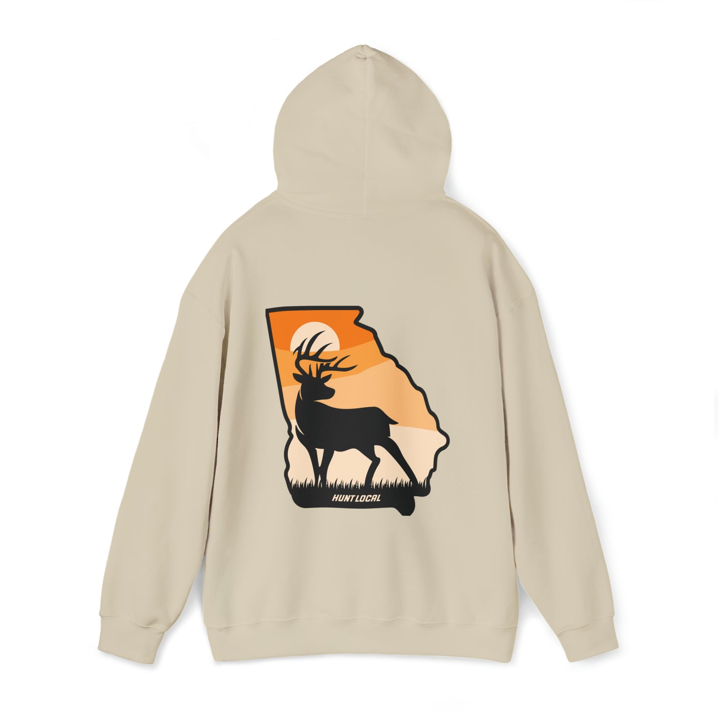 Georgia - Sunset Buck Hoodie (back)