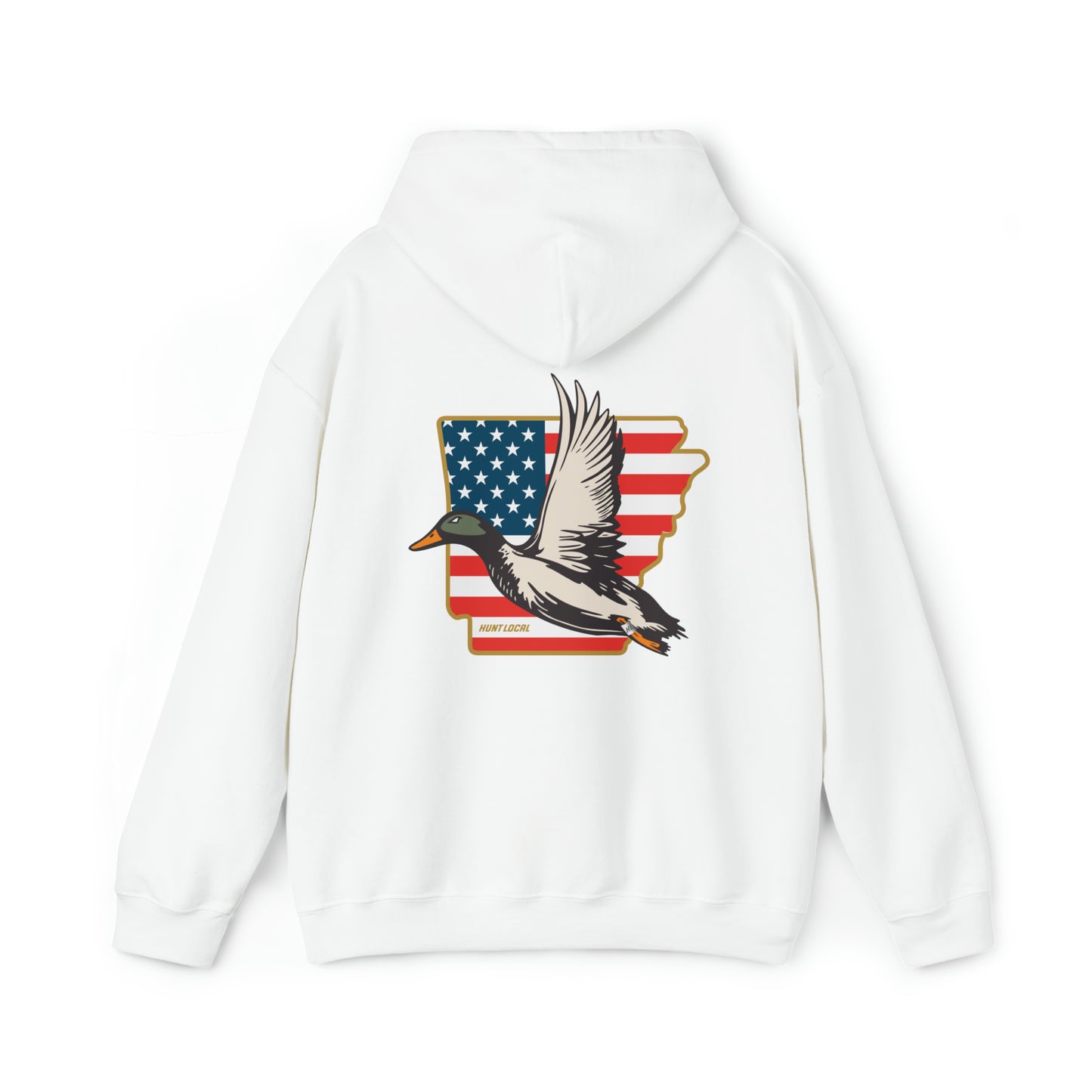 Arkansas - USA Waterfowl Hoodie (back)