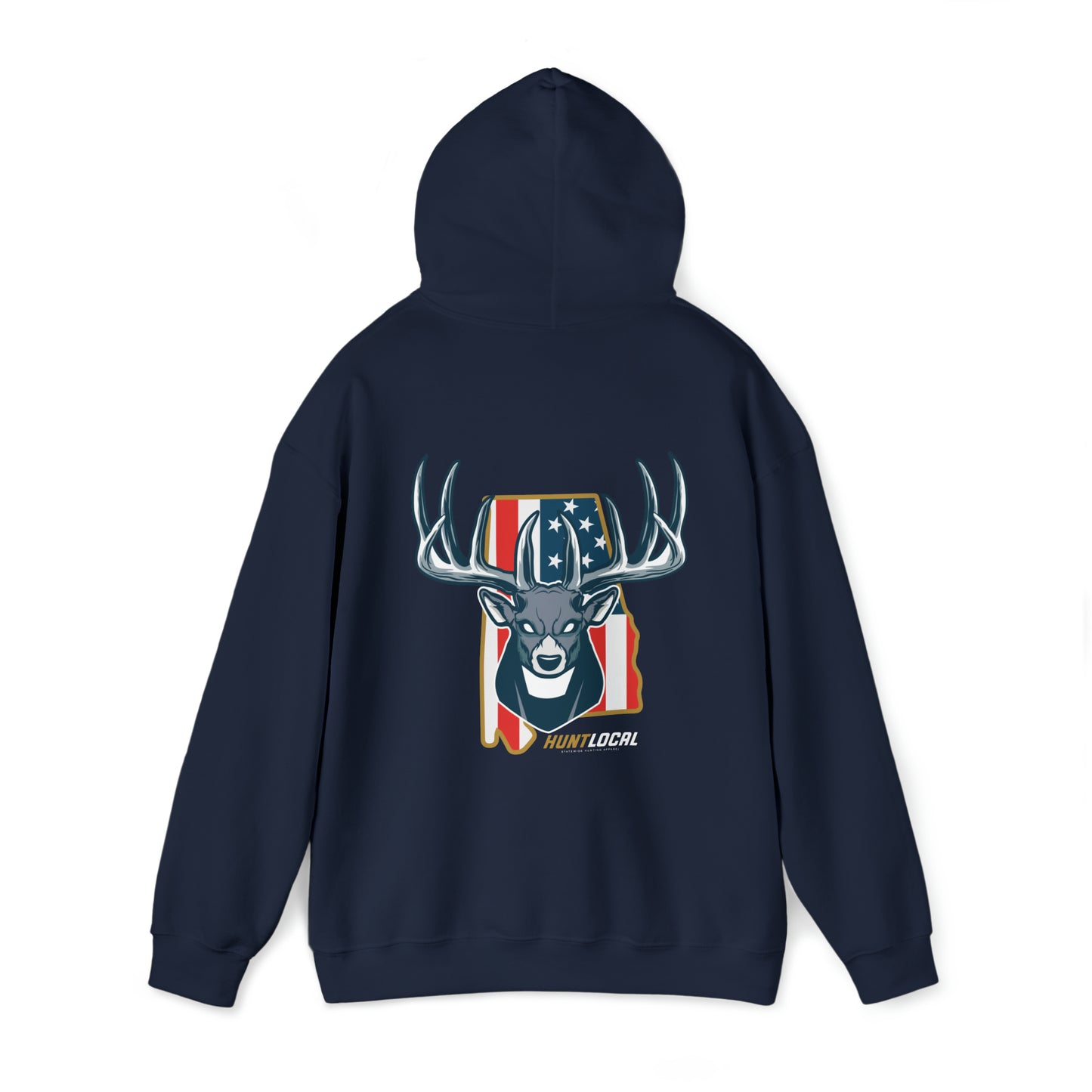 Alabama - USA Buck Hoodie (back)