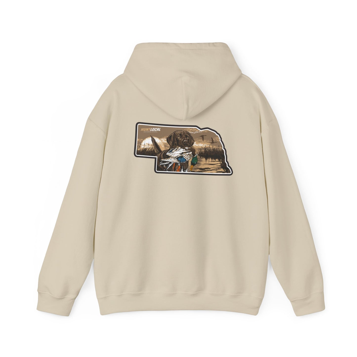 Nebraska - Waterfowl Lab Hoodie (back)