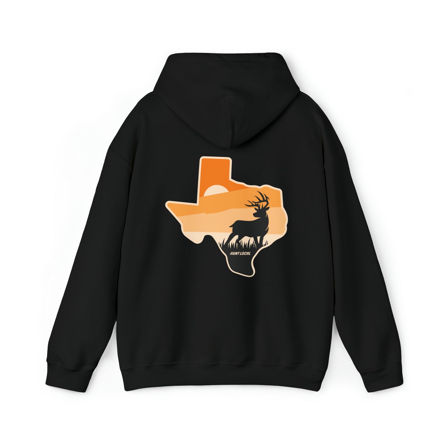 Texas - Sunset Buck Hoodie (back)