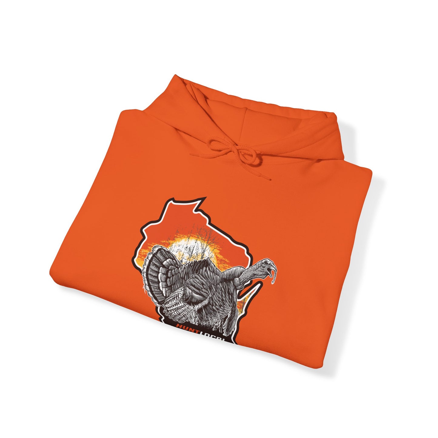 Wisconsin - Sunrise Turkey Hoodie