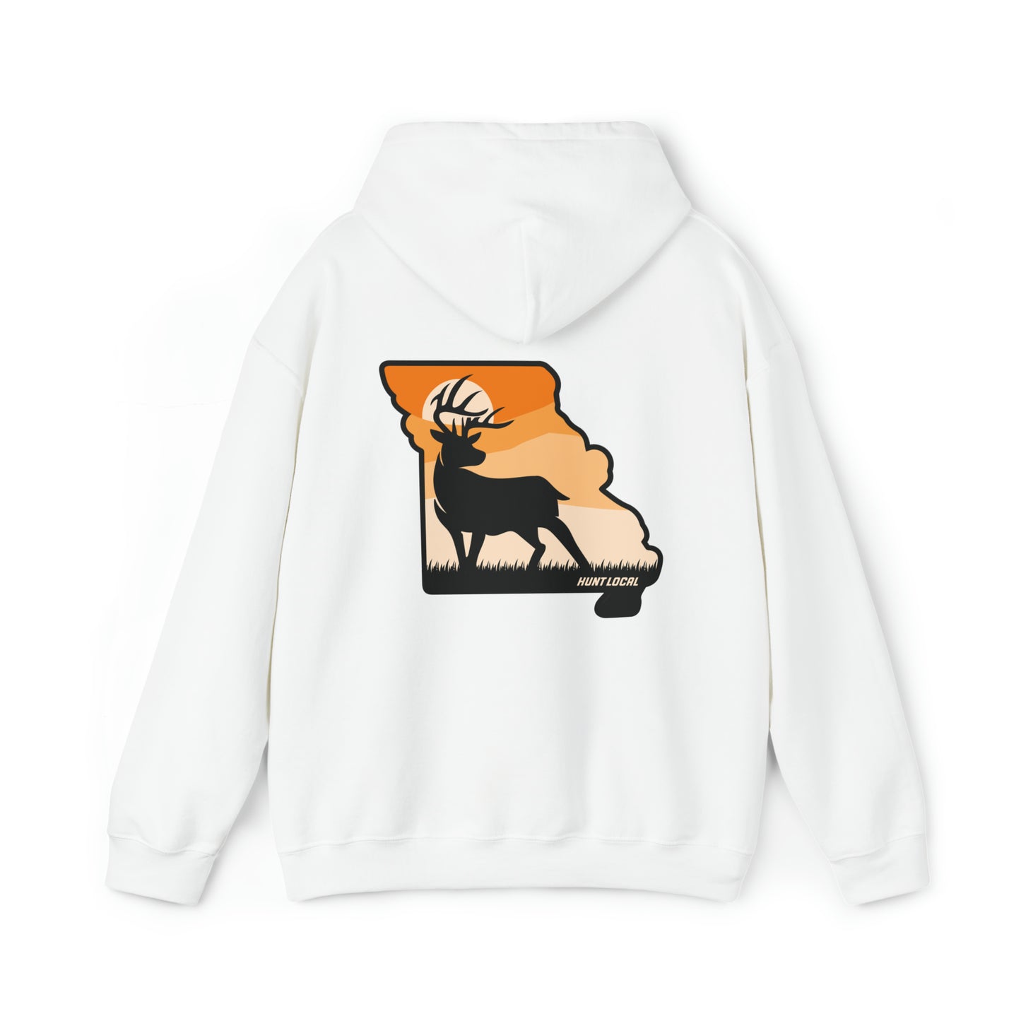 Missouri - Sunset Buck Hoodie (back)