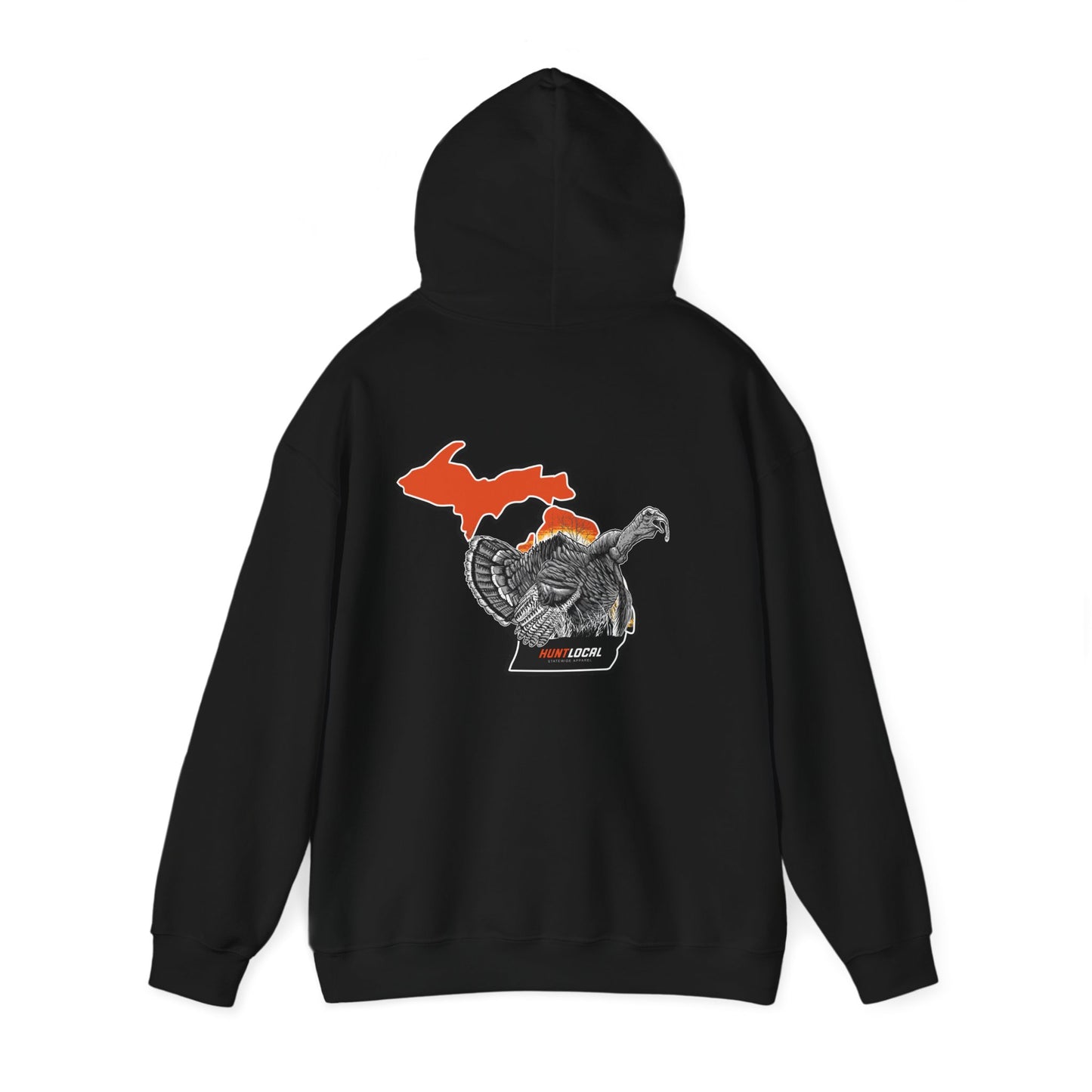 Michigan - Sunrise Turkey Hoodie (back)