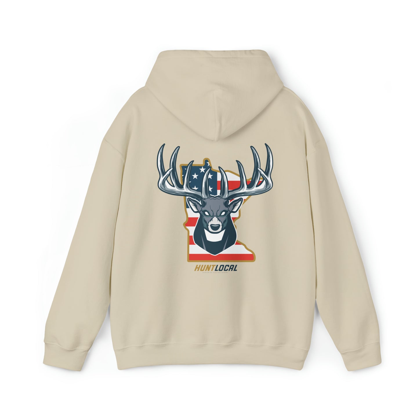 Minnesota - USA Buck Hoodie (back)