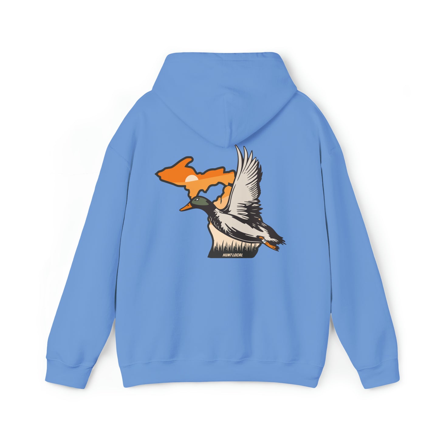 Michigan - Sunset Waterfowl Hoodie (back)
