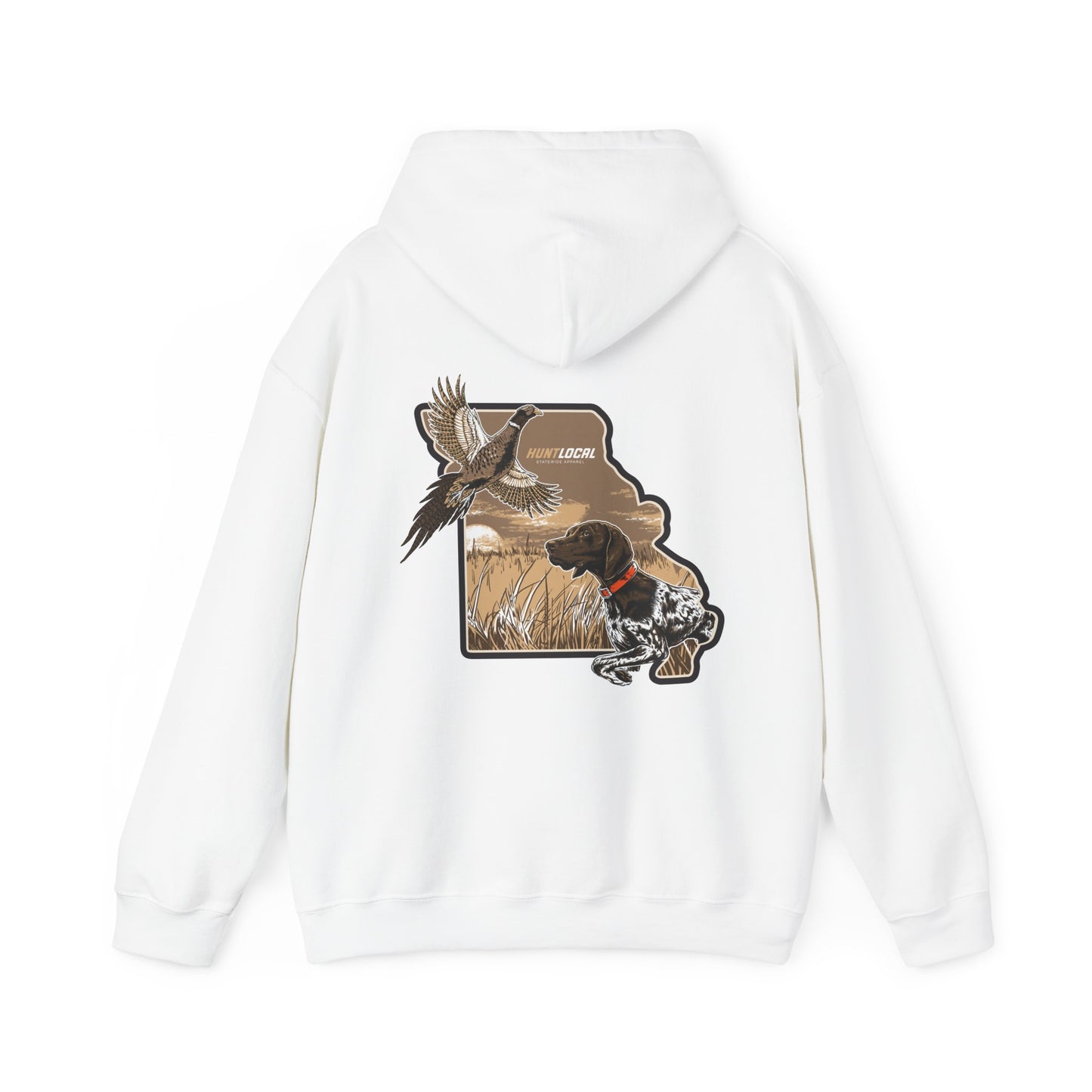 Missouri - Upland Bird Dog Hoodie (back)