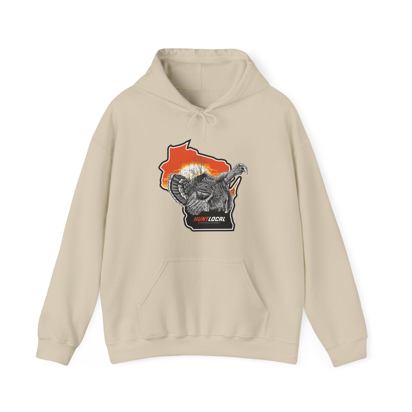 Wisconsin - Sunrise Turkey Hoodie