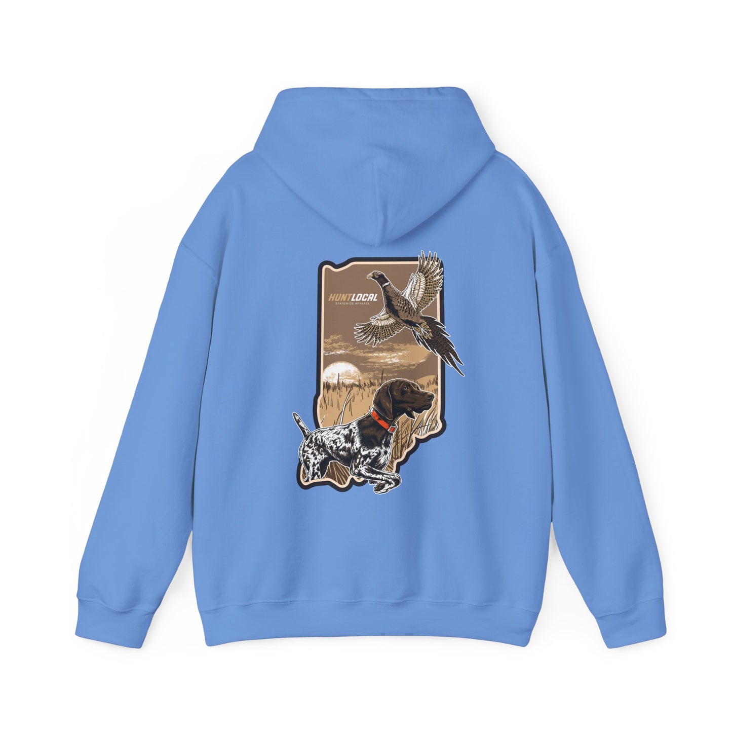 Indiana - Upland Bird Dog Hoodie (back)