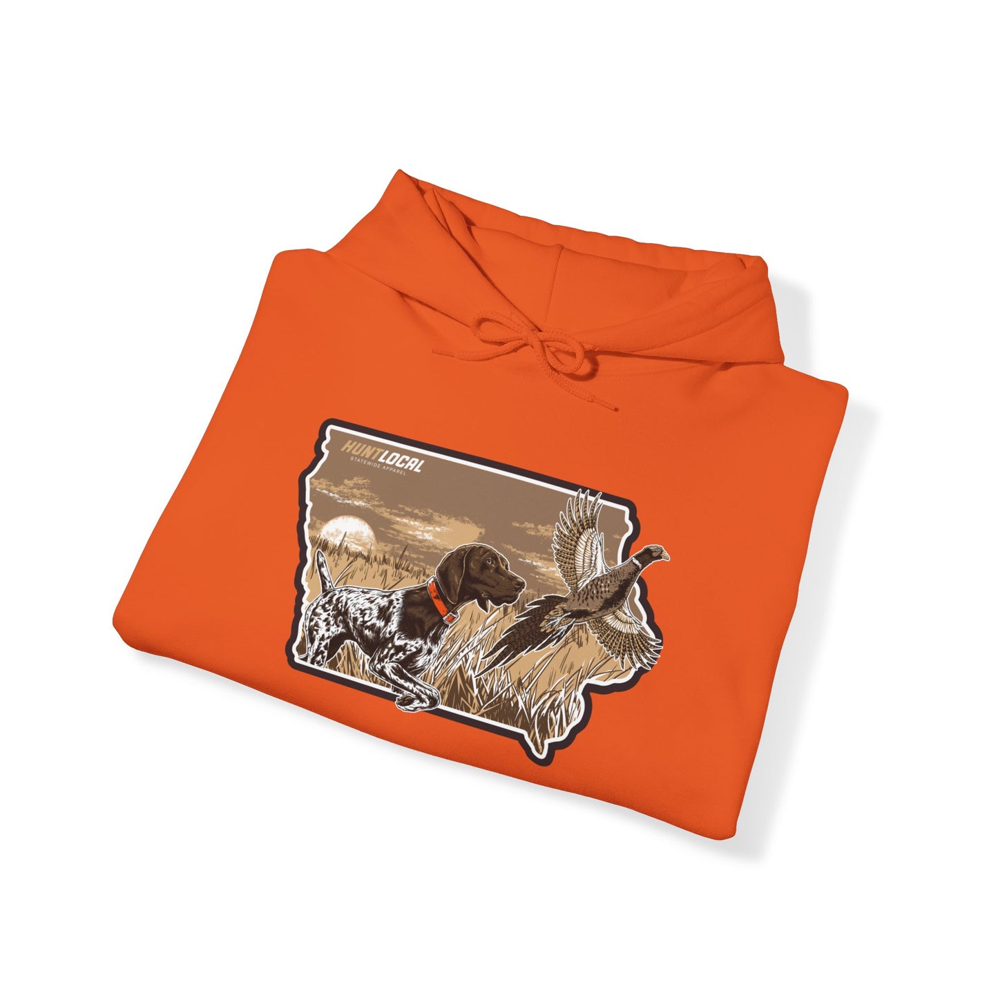 Iowa - Upland Bird Dog Hoodie