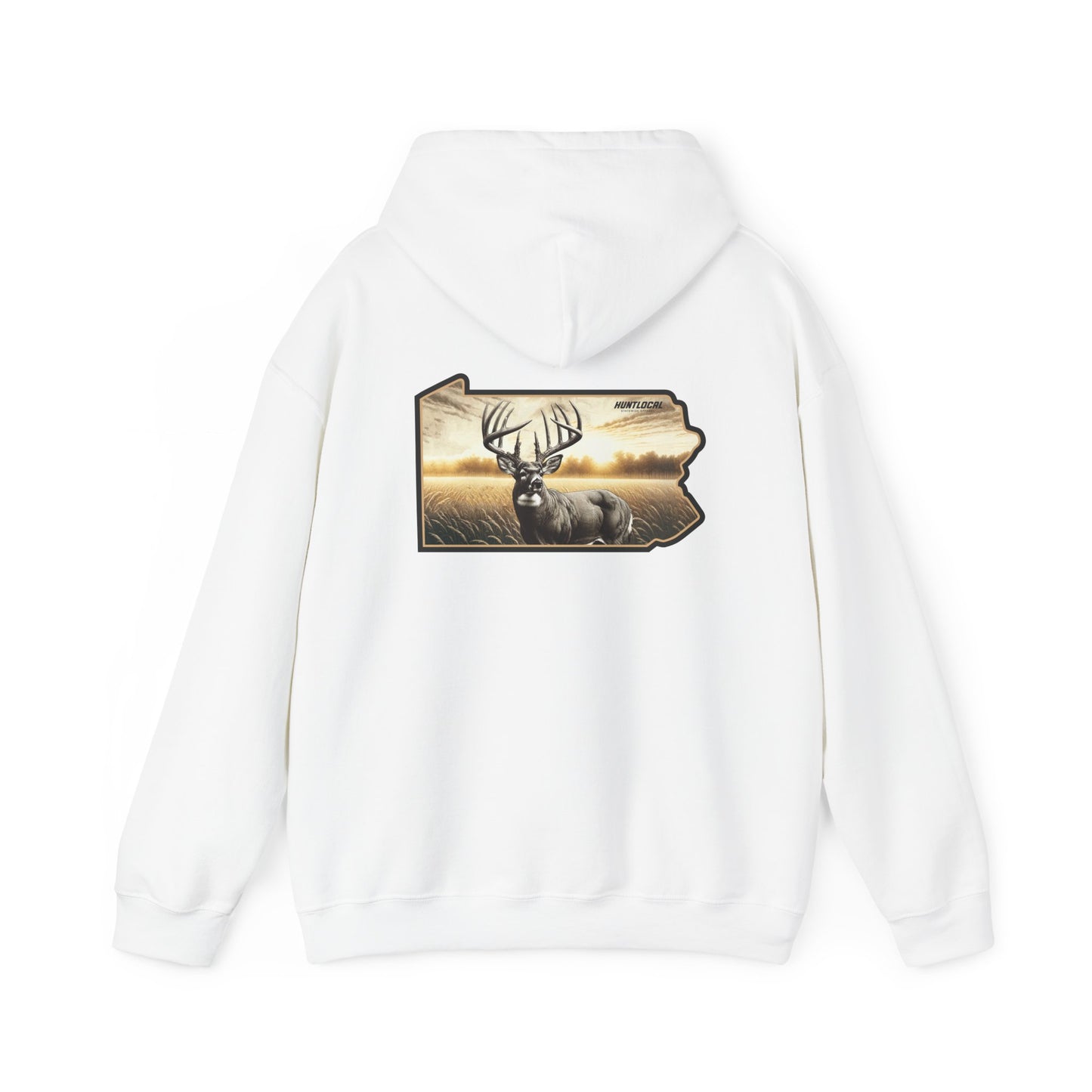 Pennsylvania - Whitetail Buck Hoodie (back)