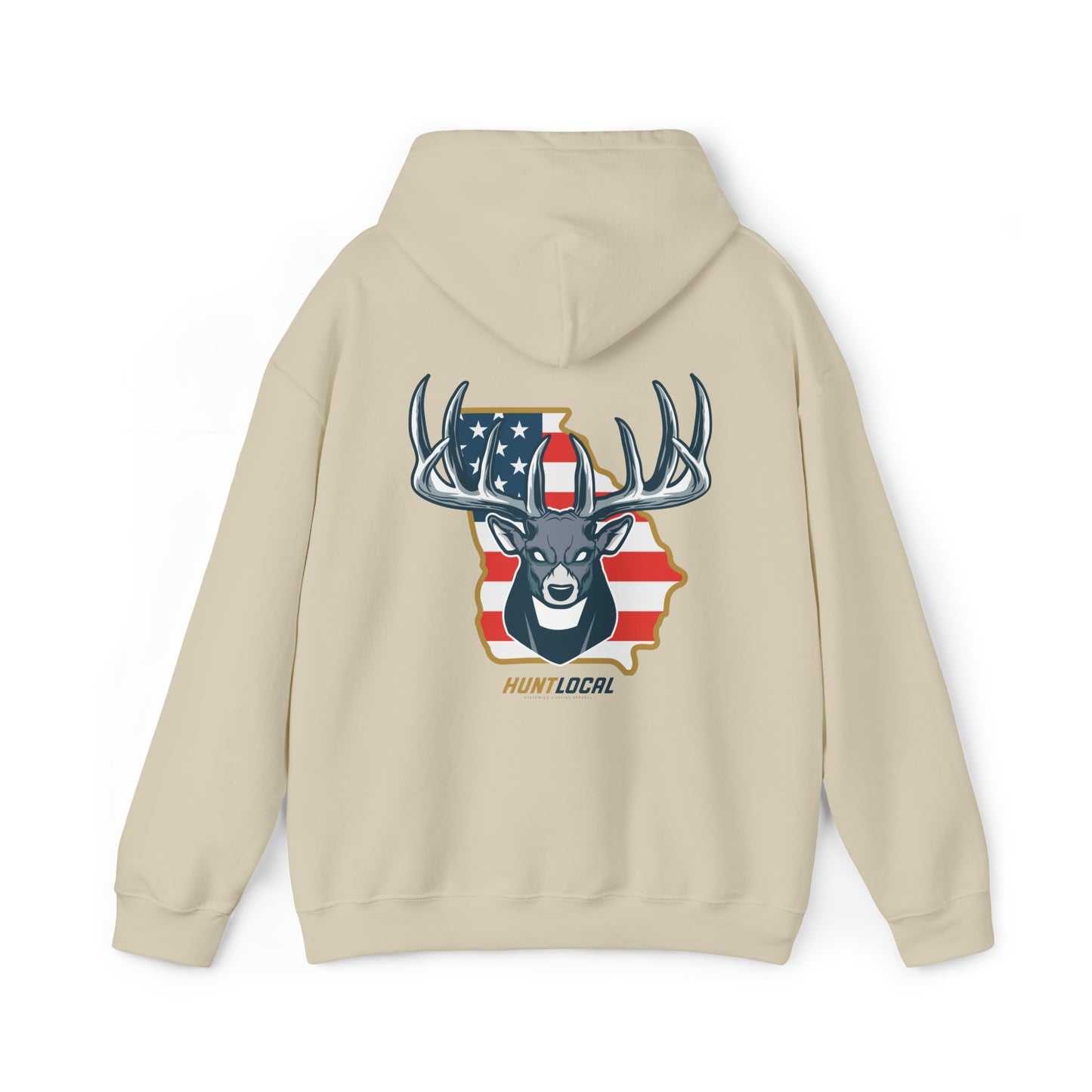 Georgia - USA Buck Hoodie (back)