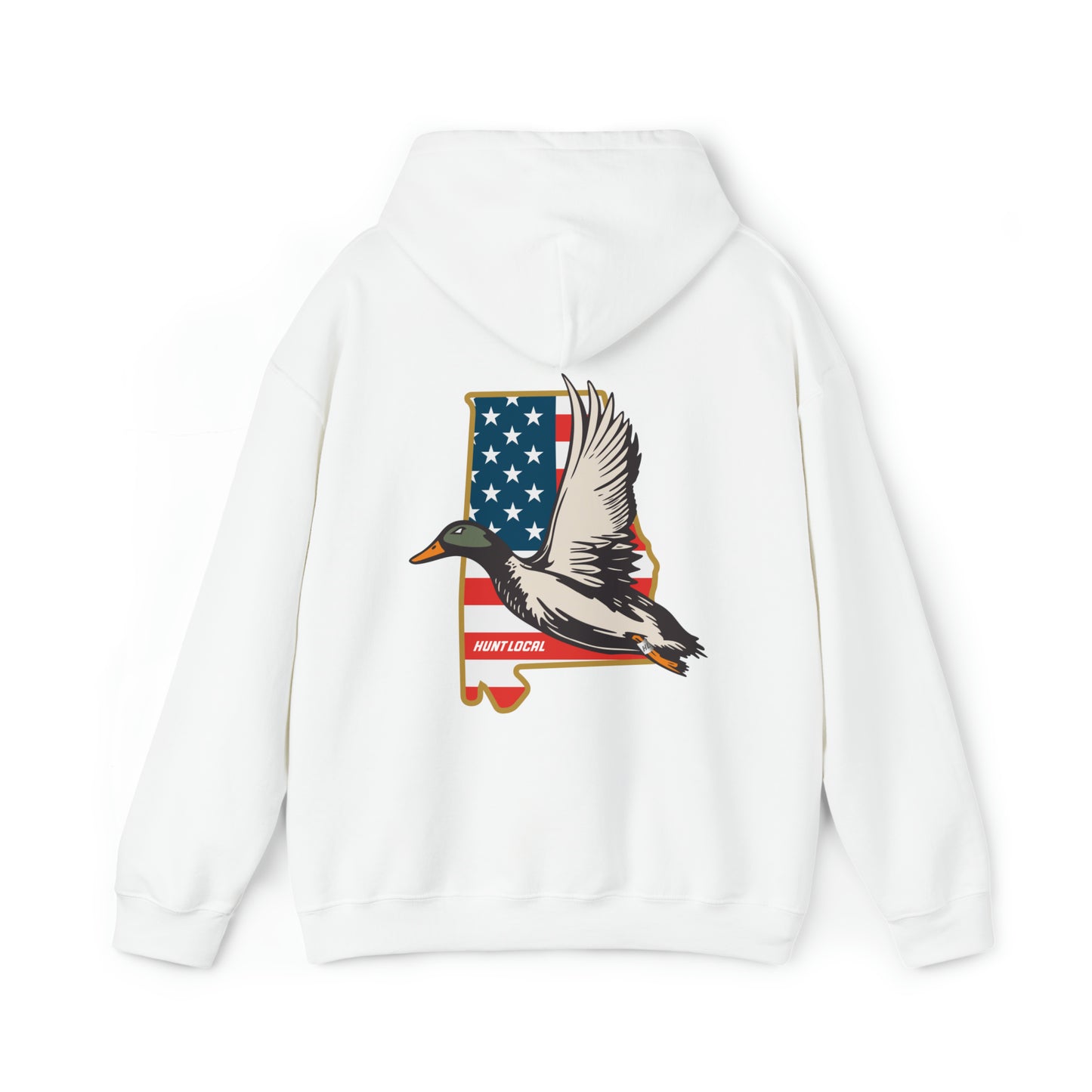 Alabama - USA Waterfowl Hoodie (back)