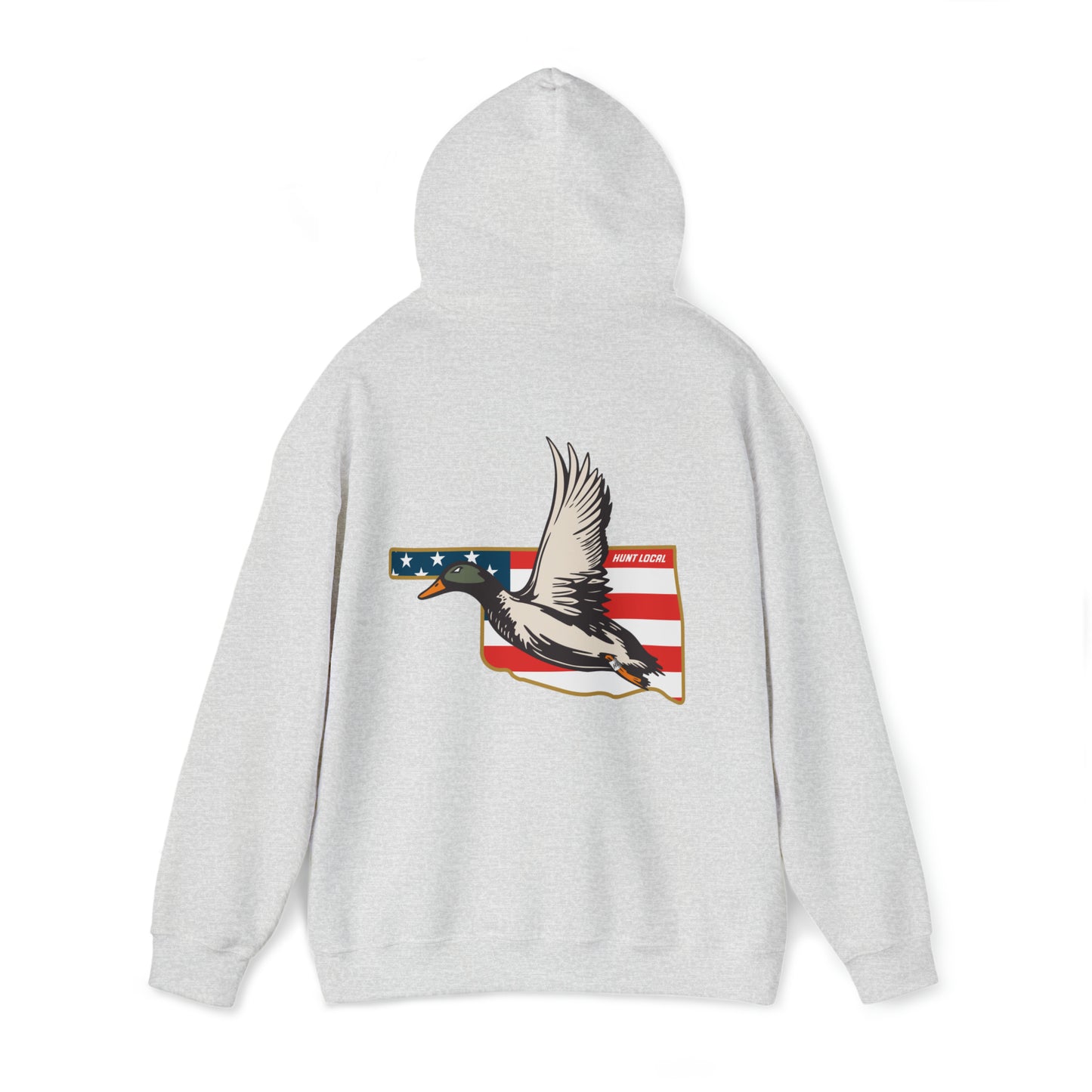 Oklahoma - USA Waterfowl Hoodie (back)
