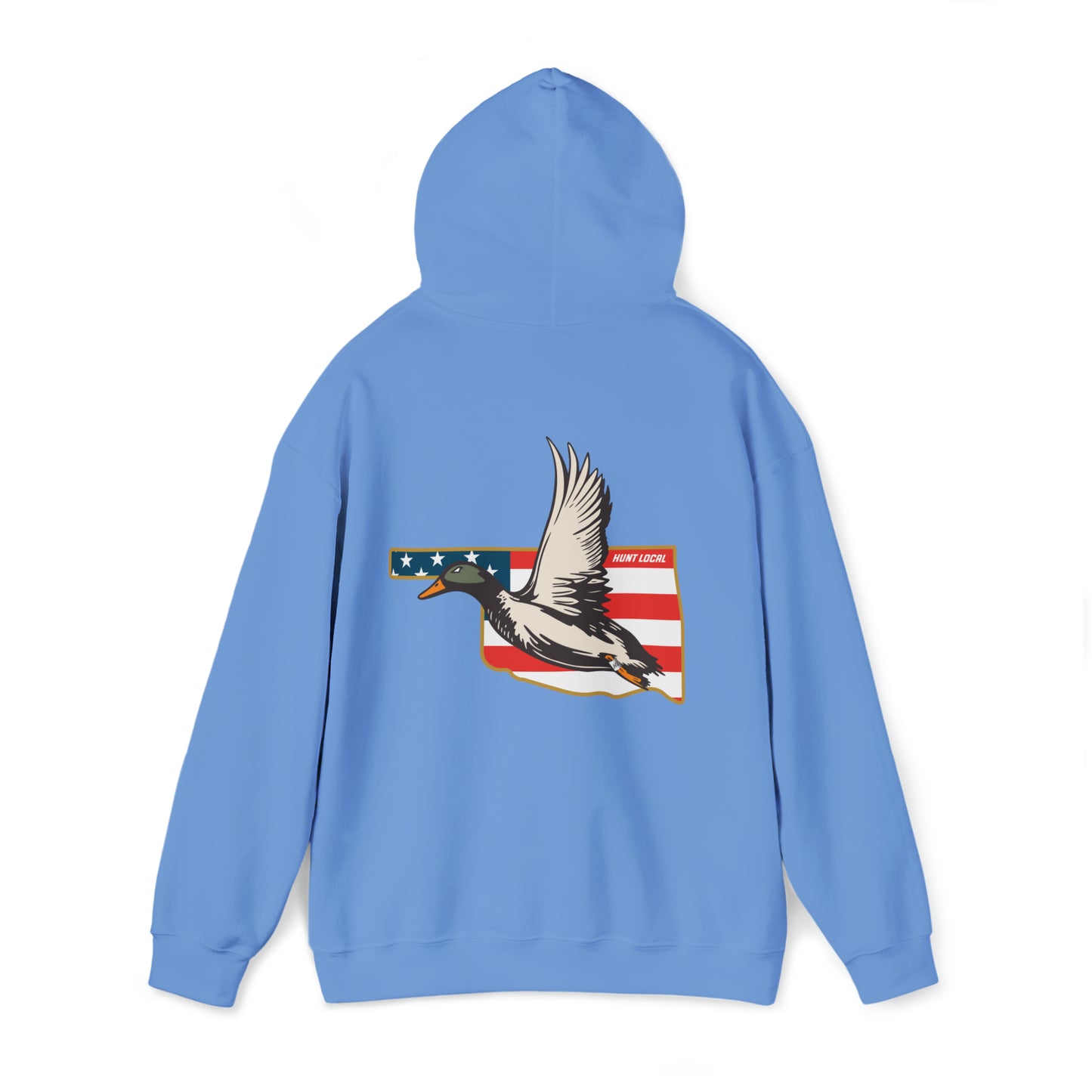 Oklahoma - USA Waterfowl Hoodie (back)